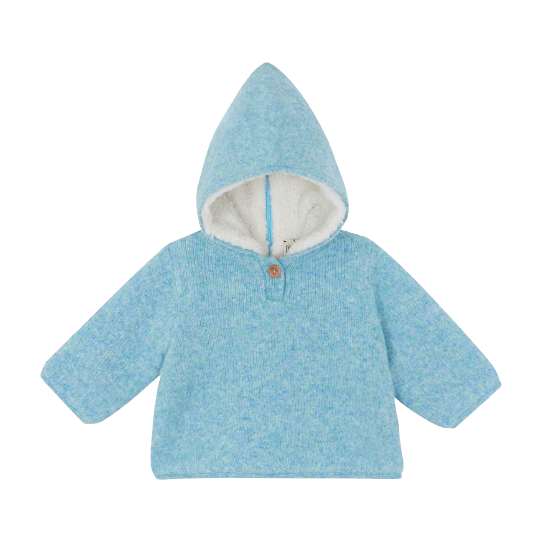 Pamamouth Pullover Coat - Blue Vintage