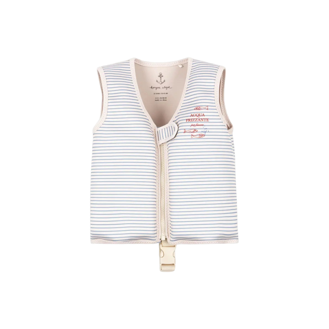 Ellis Swim Vest - Blue Stripe