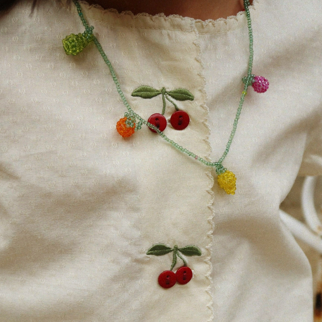 Evia Cherry Dress