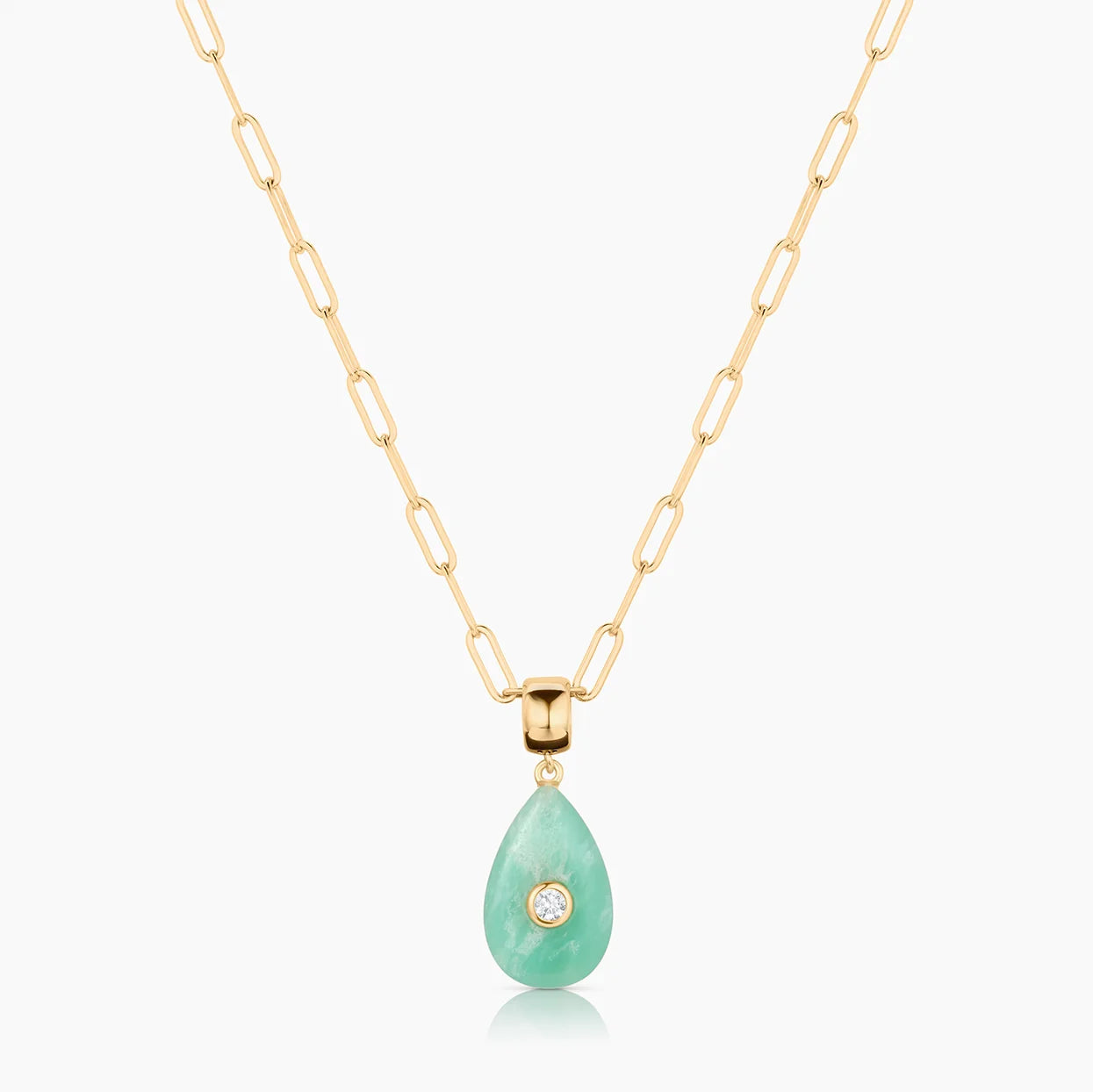 Bardot Bail Charm - Chrysoprase