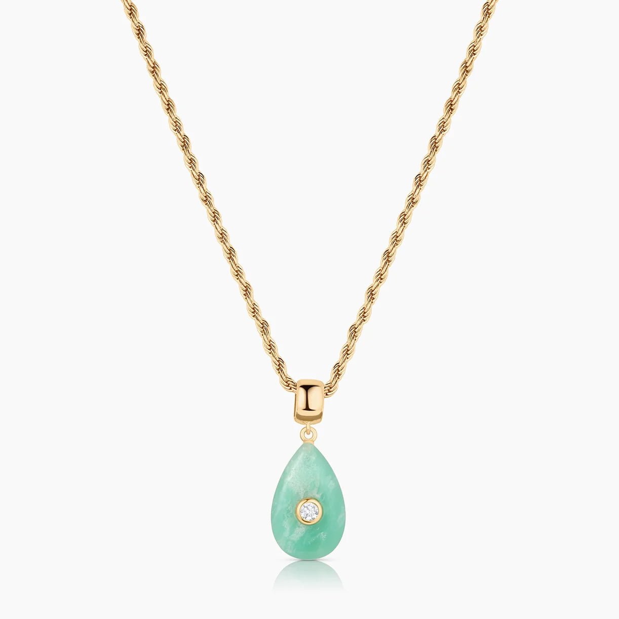Bardot Bail Charm - Chrysoprase