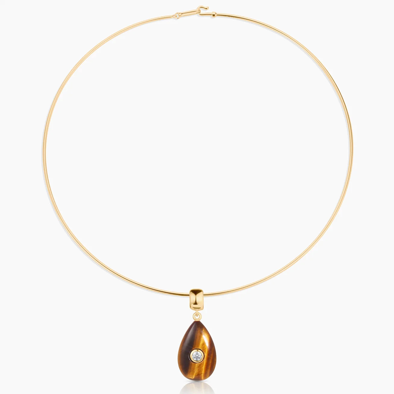 Bardot Bail Charm - Tigers Eye