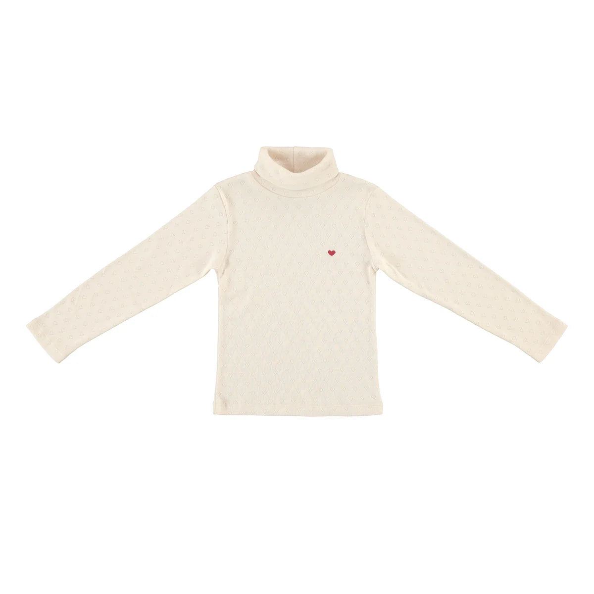 Bebe Heart Turtleneck