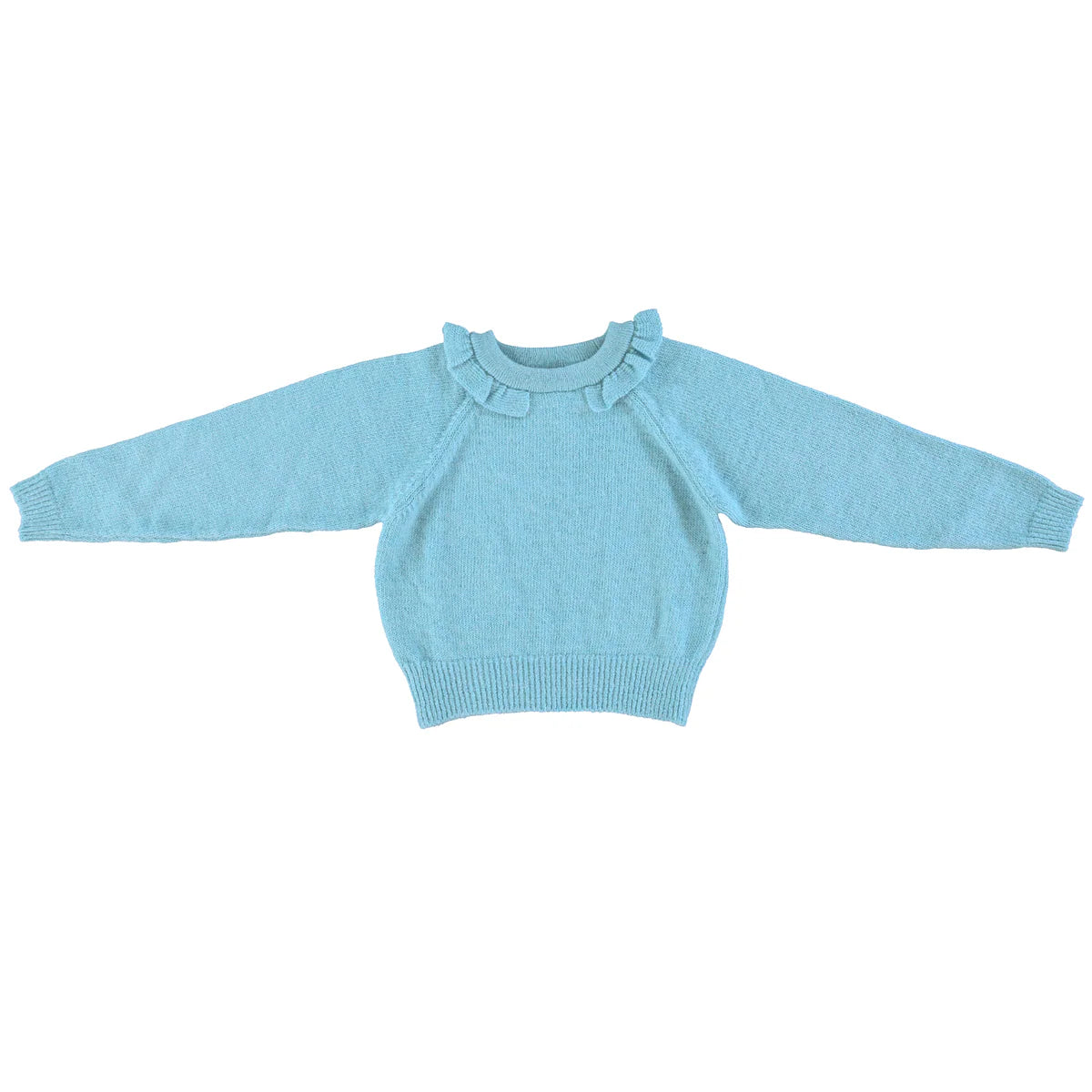 Bette Sweater Blue Mohair