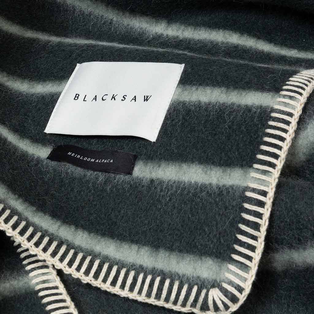 Lee Heirloom Blanket - Darkest Spruce/Onsen Stripe