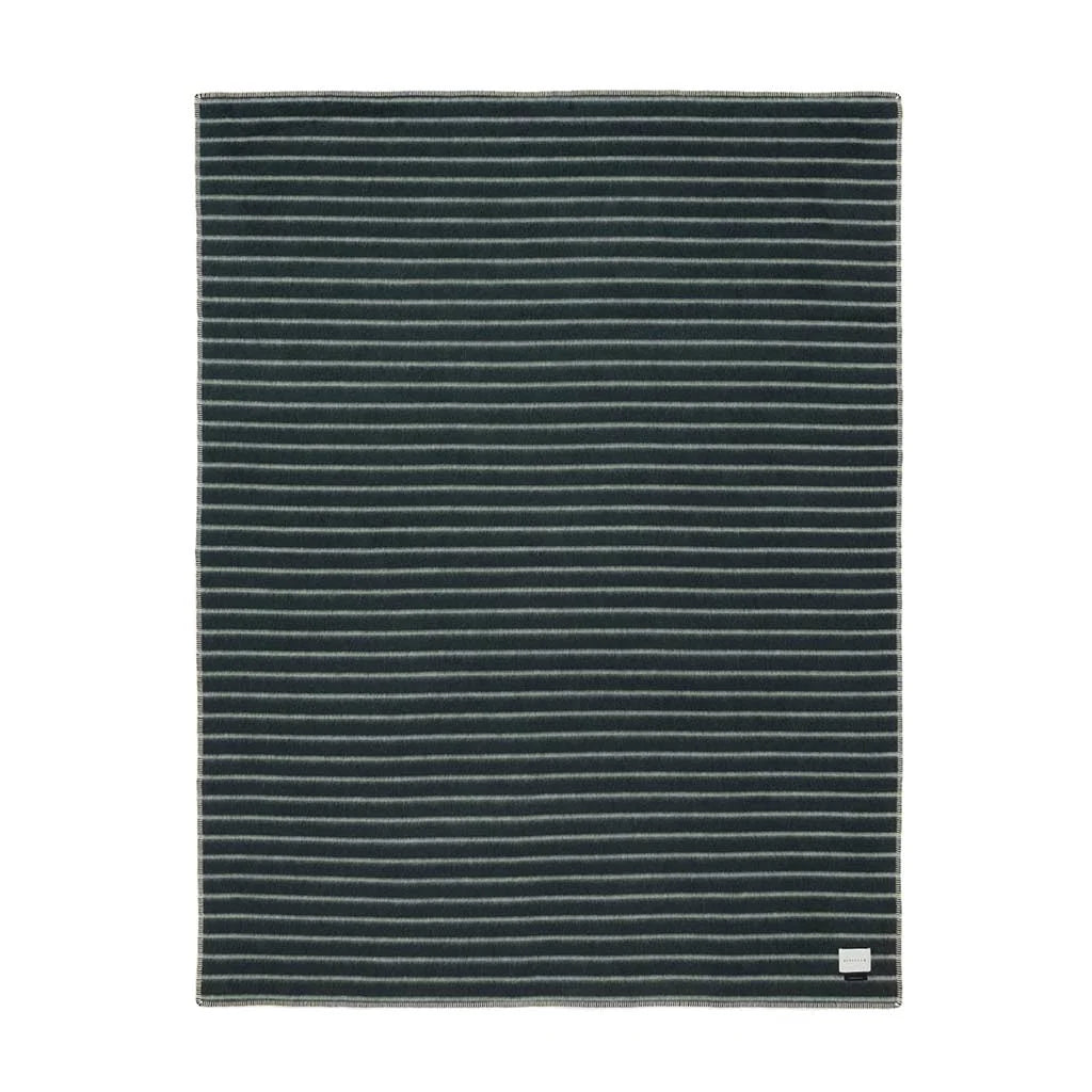 Lee Heirloom Blanket - Darkest Spruce/Onsen Stripe