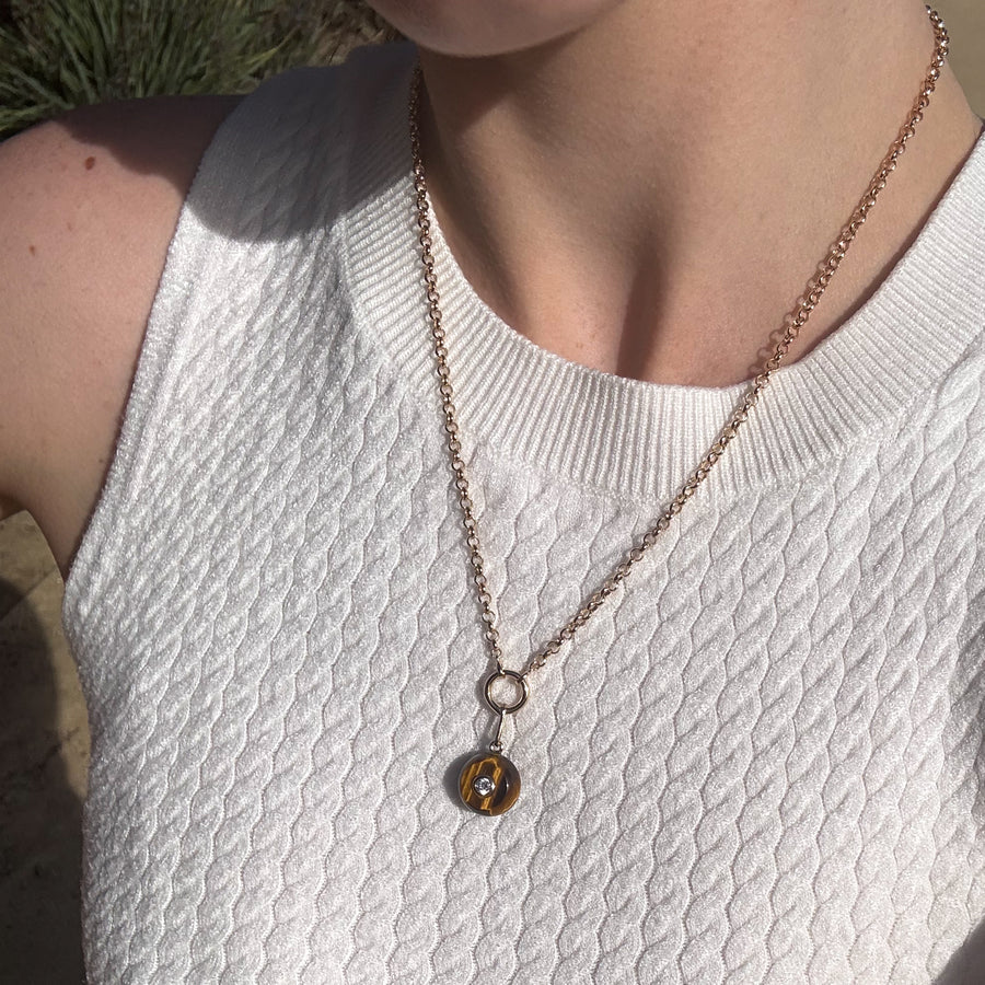 Bon Bon Charm - Tigers Eye