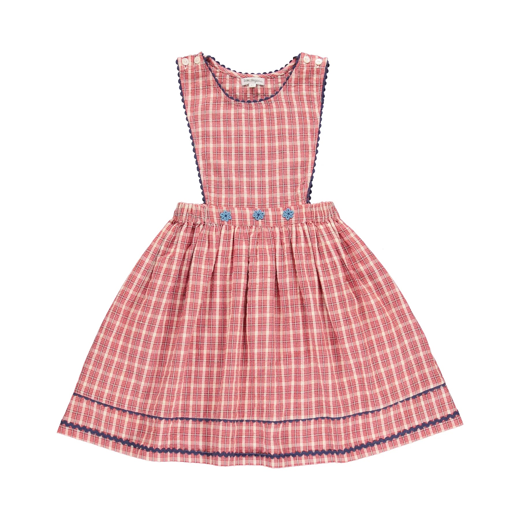 Bridget Apron Dress - Nostalgia Check