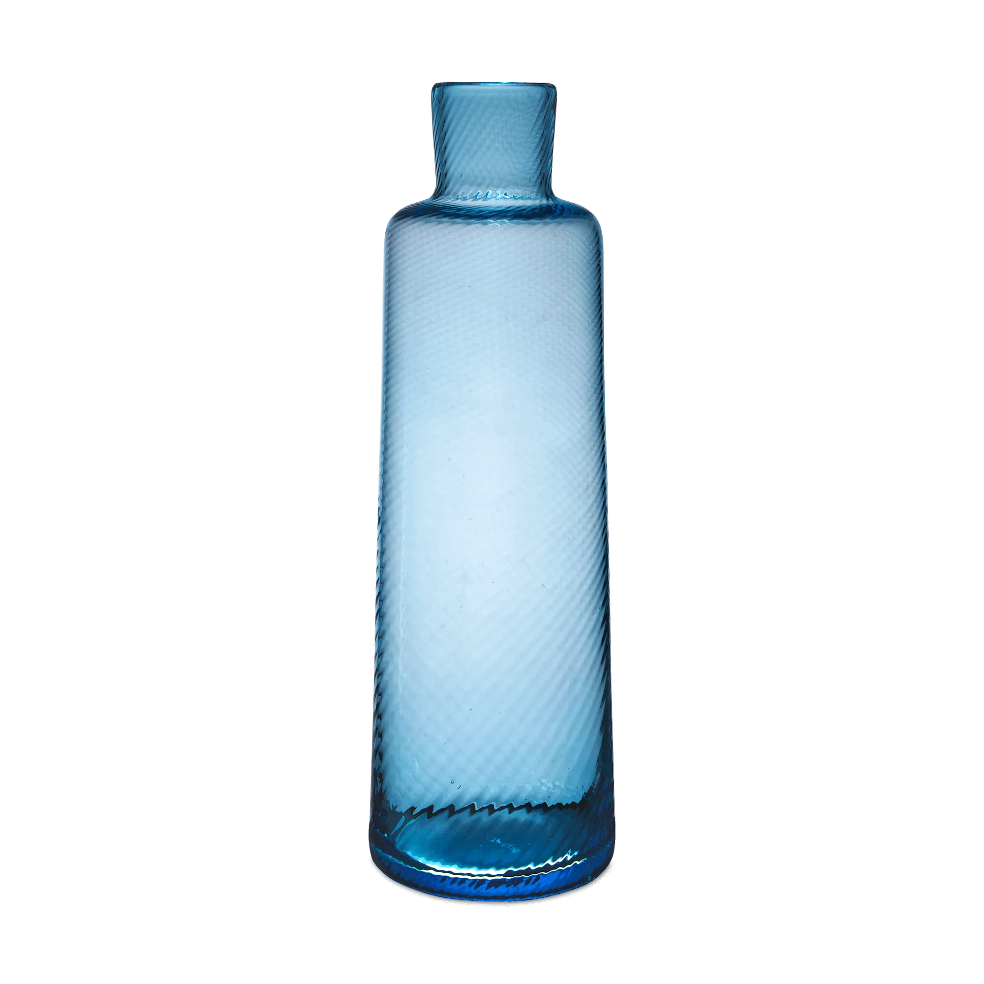 Tall Carafe - Aqua Sky Twist