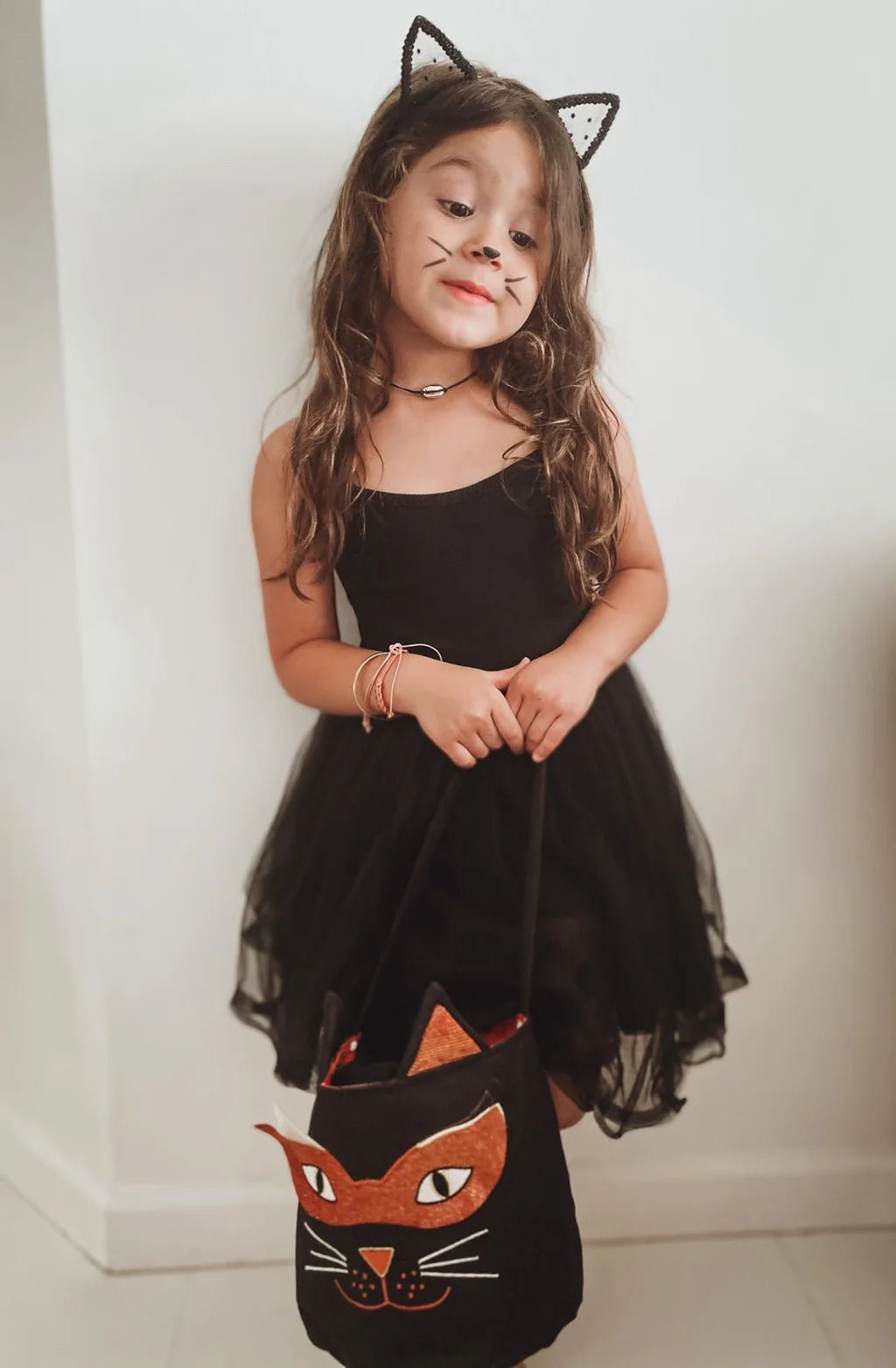 Halloween Bucket Bag - Cat