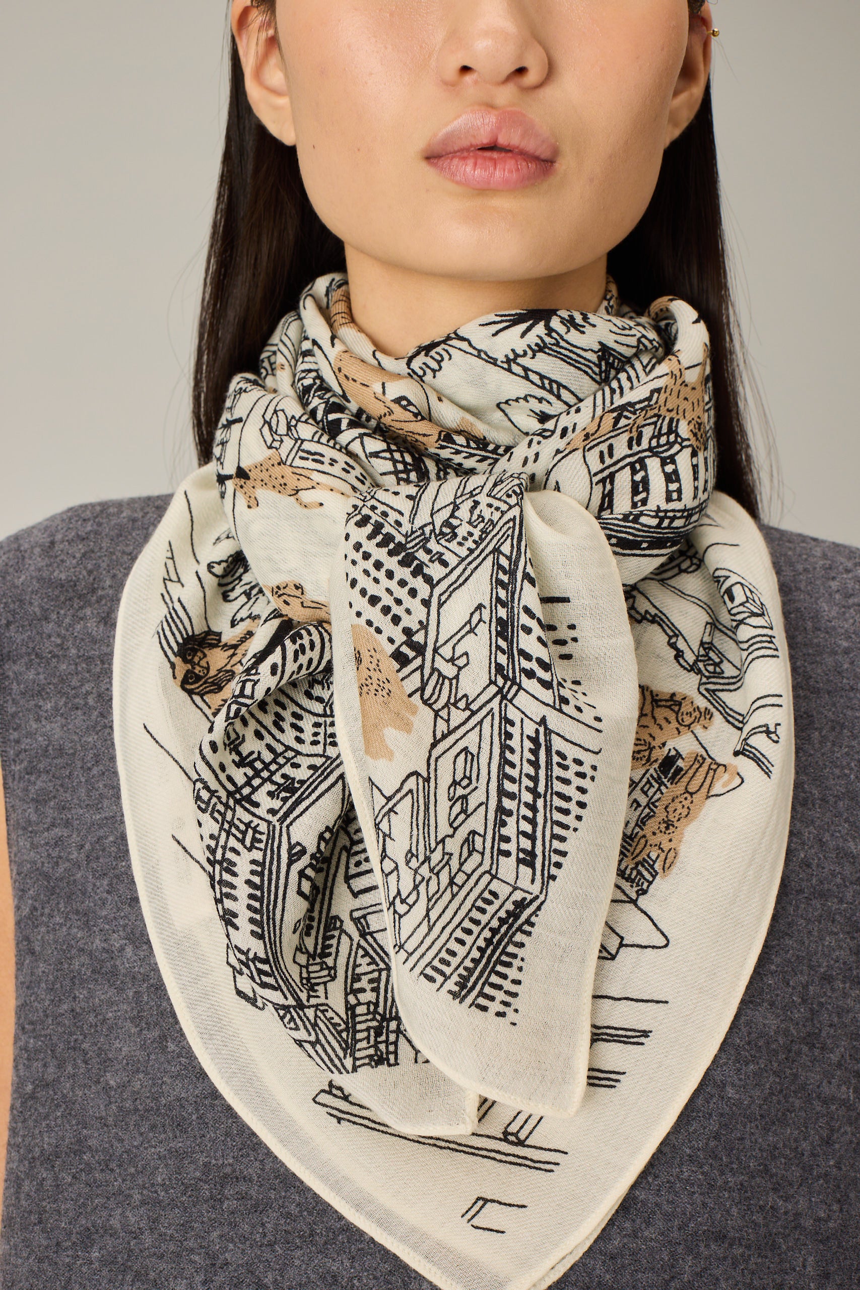 SQUARE / CARRE 100 CENTRAL PARK WHITE/BLANC