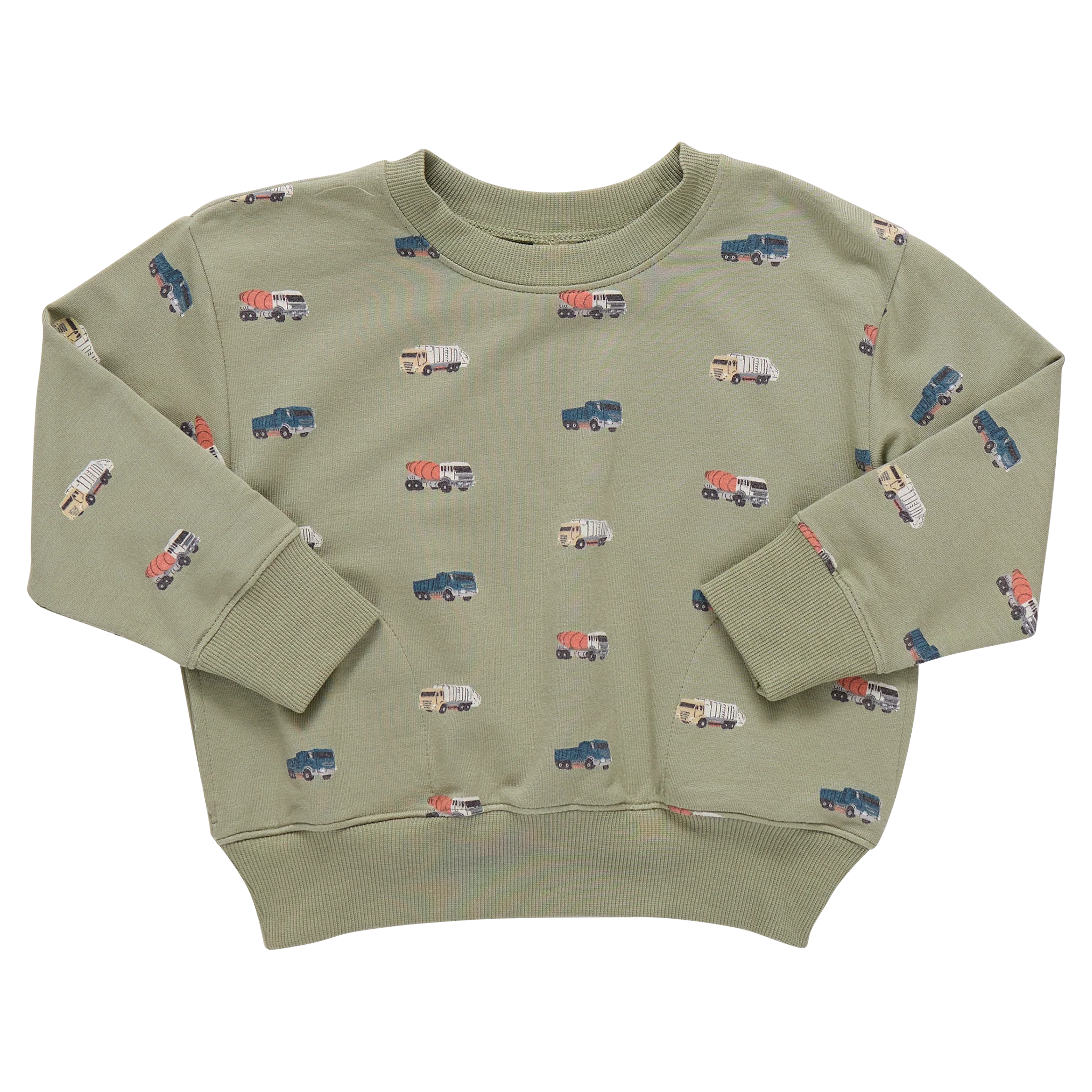 Play Sweatshirt - Trucks Green