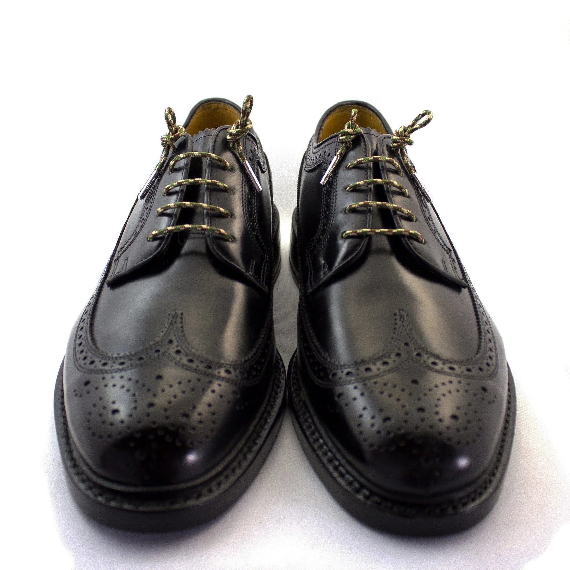 Dress Shoelaces - Green Camo