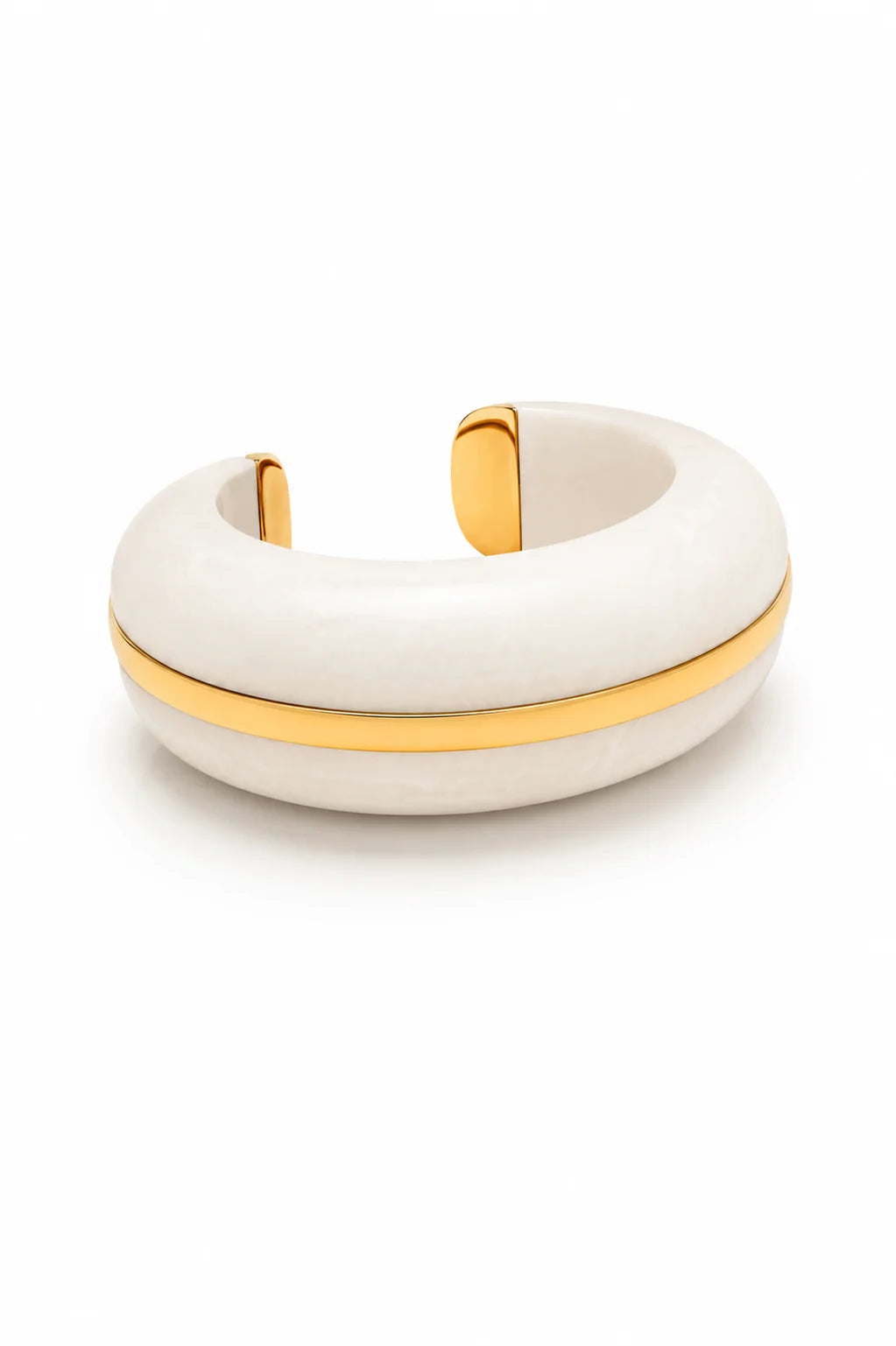 Halo Cuff - Alabaster White