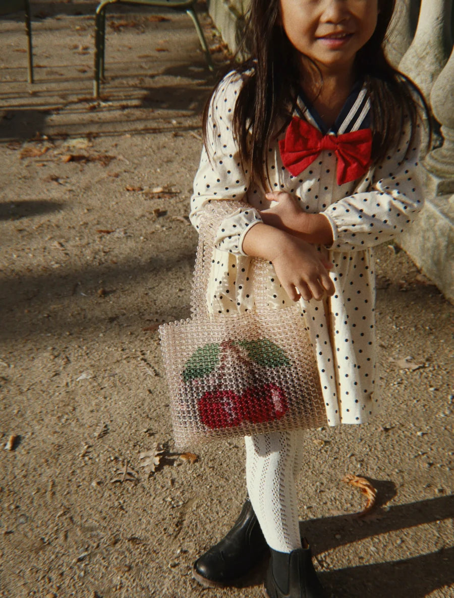 Cherry Perla Bag - Cream