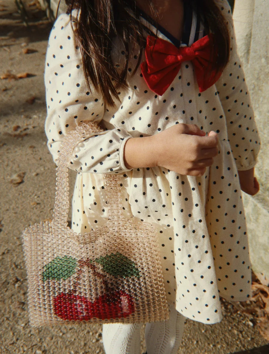 Cherry Perla Bag - Cream