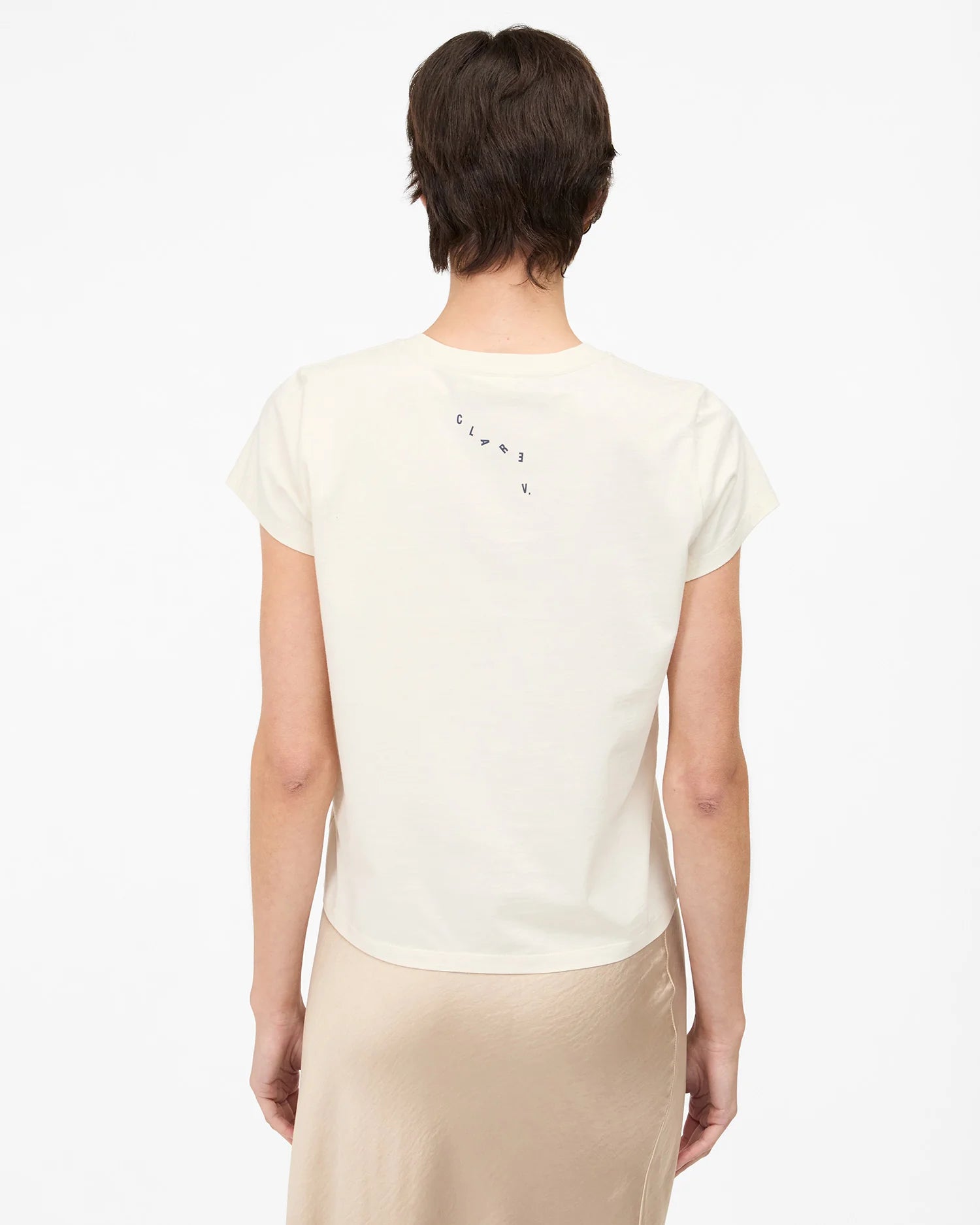 Classic Tee - Cream w/ Multi C'est La Vie