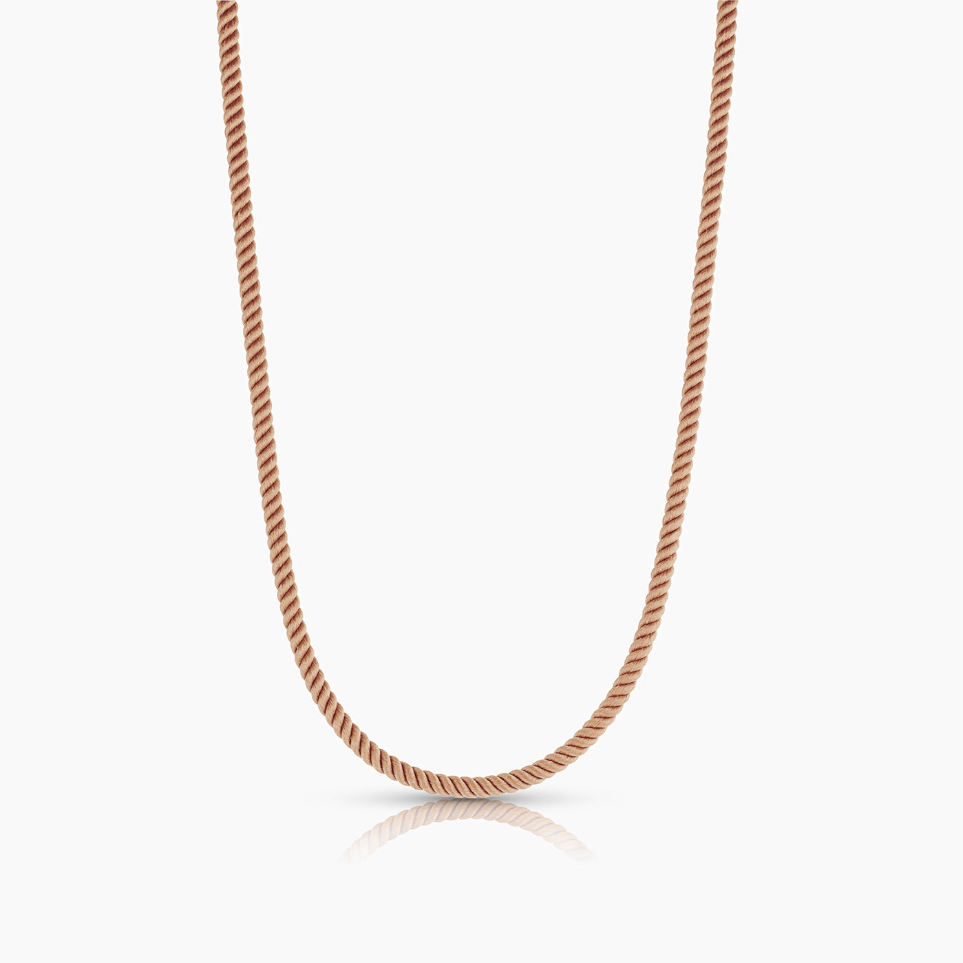 Coco Sand Silk Cord Necklace