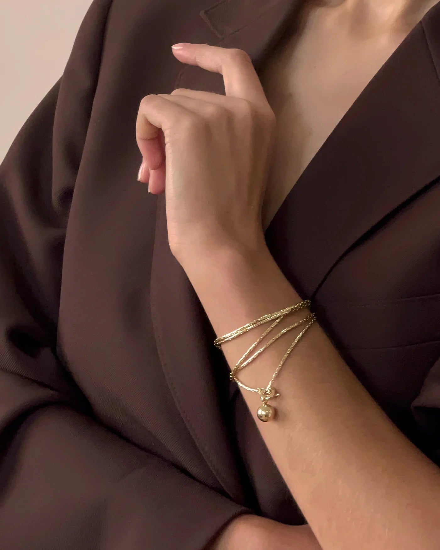 Constance Wrap Chain - Gold
