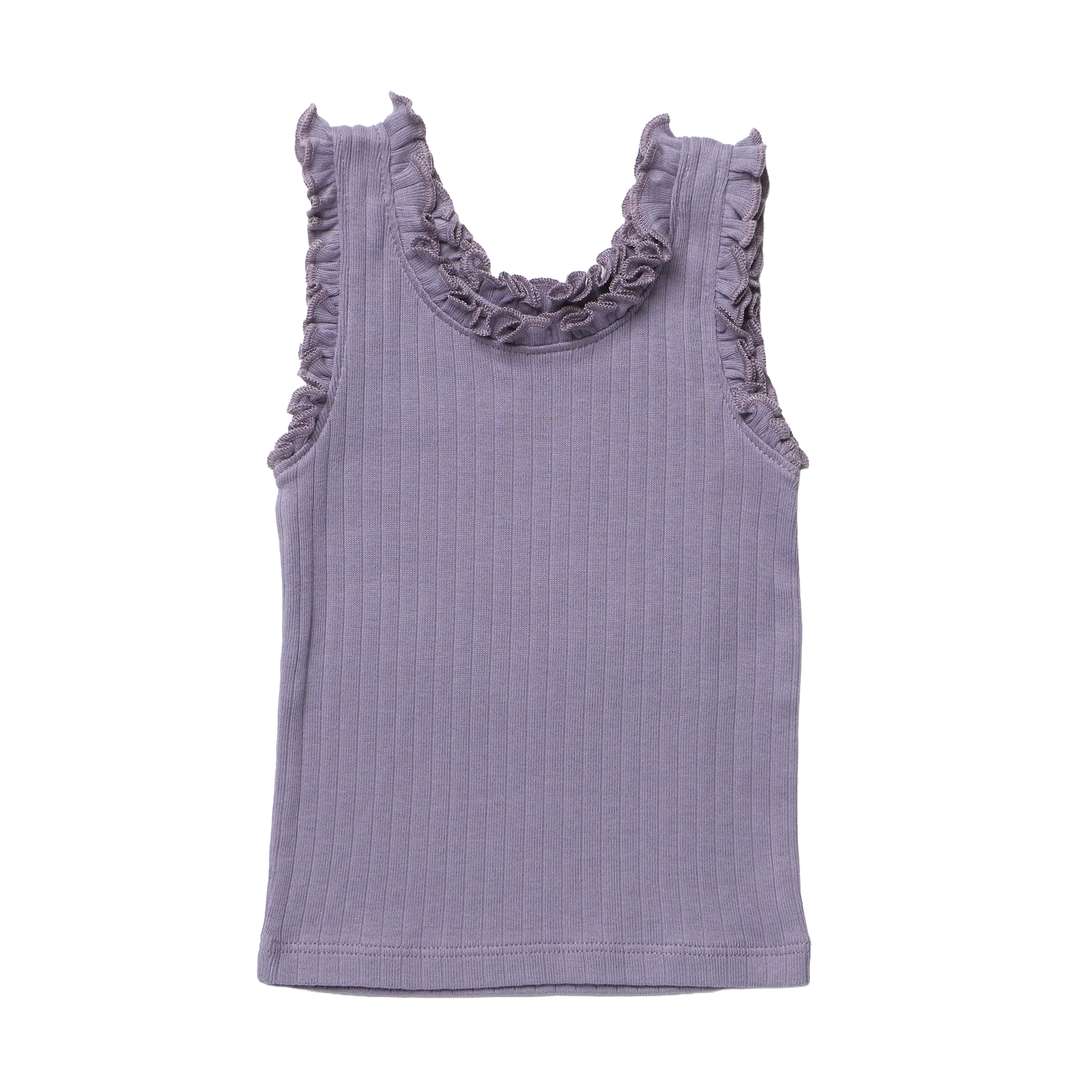 Joy Ruffle Rib Tank