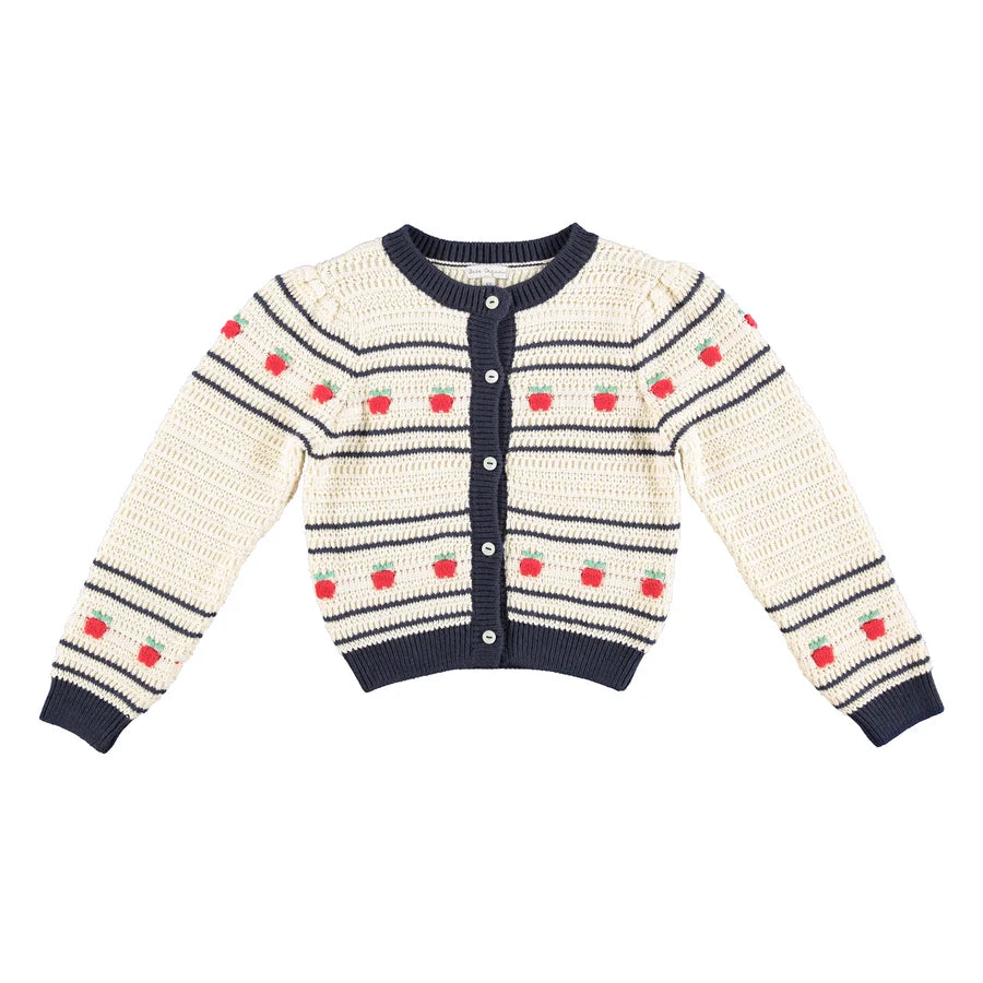 Daisy Cardigan - Fall Apple