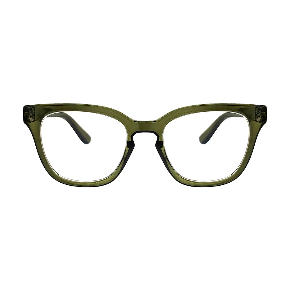 Dani Blue Light Reader - Olive