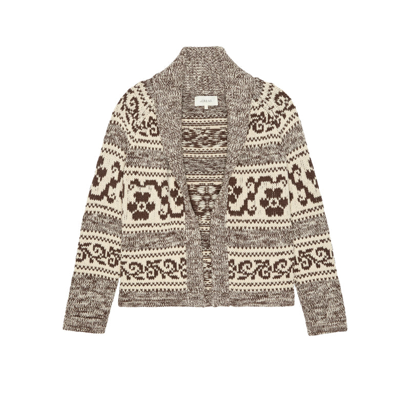 THE NORDIC FLOWER LODGE CARDIGAN