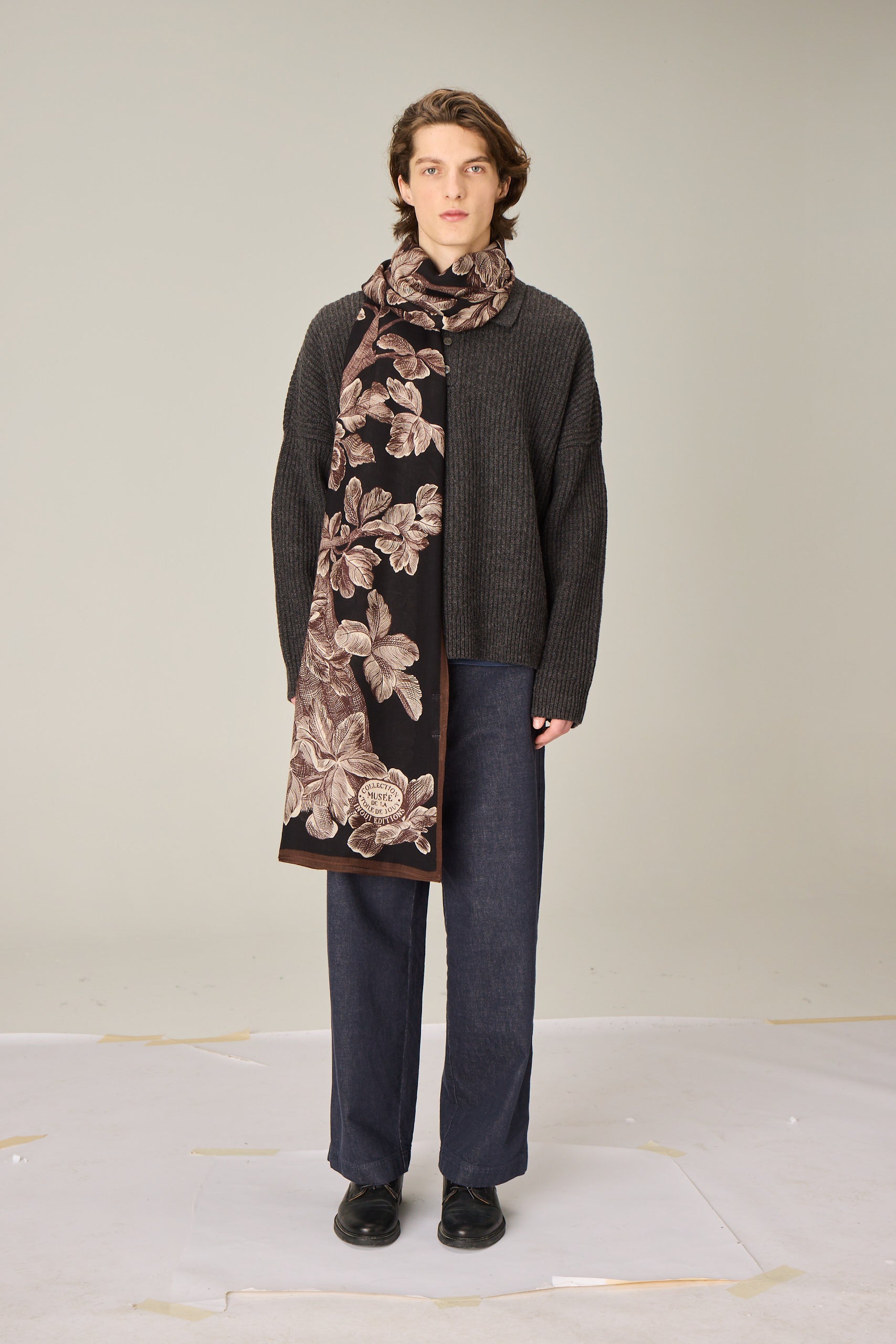 SCARF / ETOLE 100 ARBORIS BLACK/NOIR