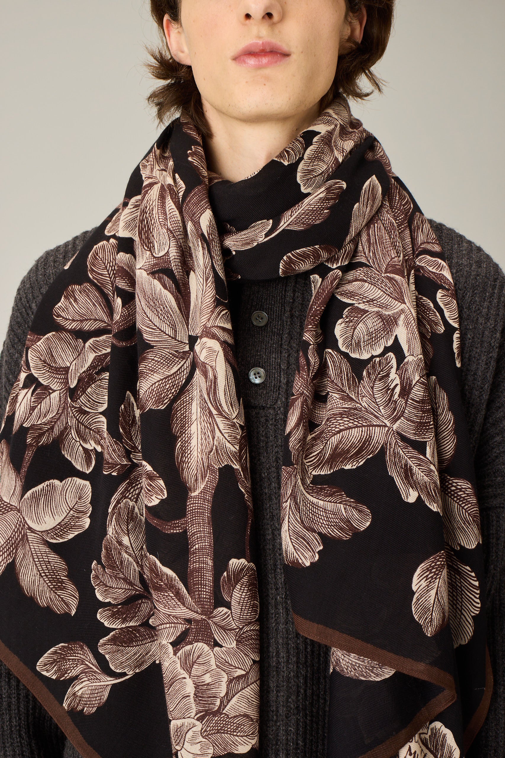 SCARF / ETOLE 100 ARBORIS BLACK/NOIR
