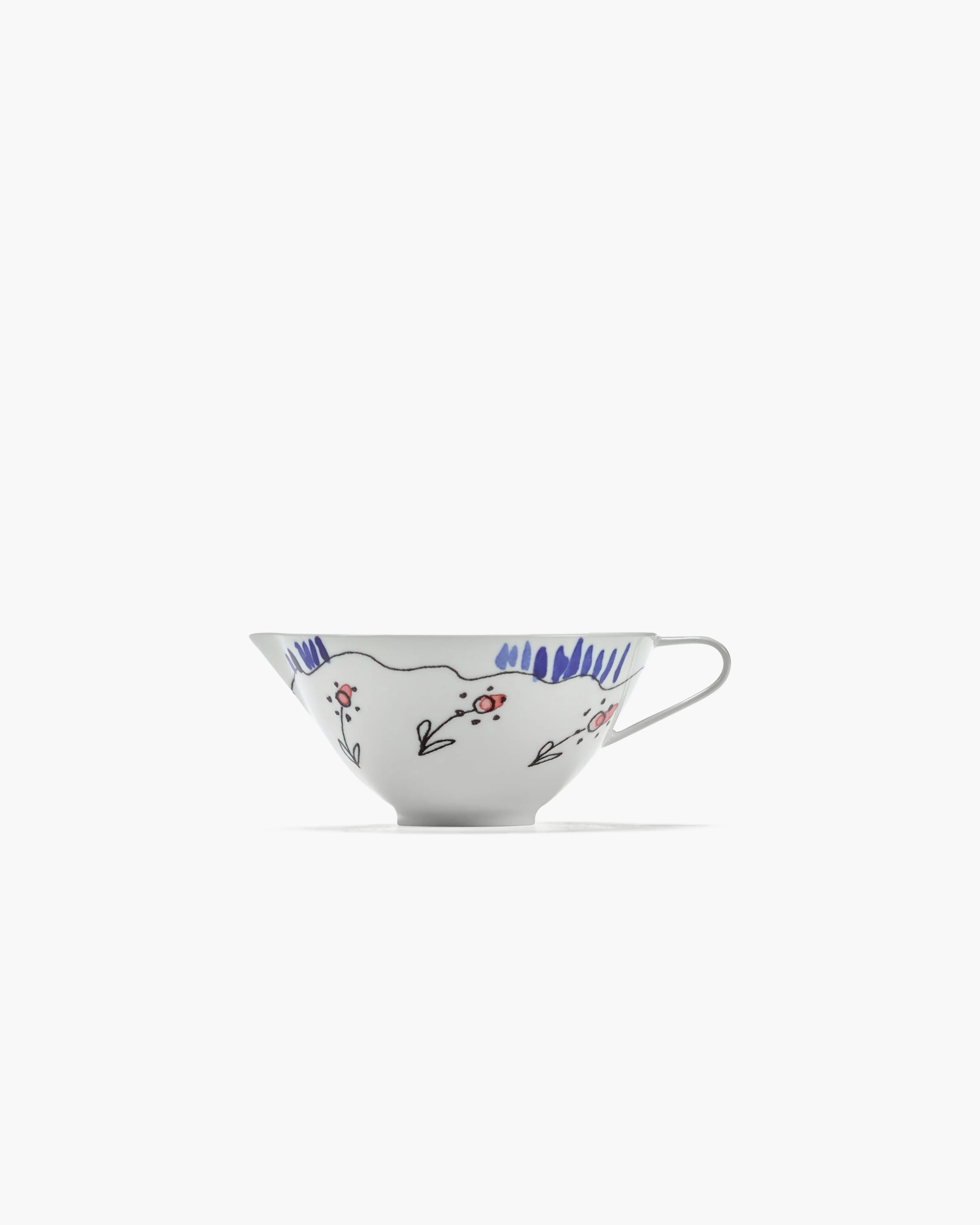Marni Jug - Anemone Milk Midnight Flower