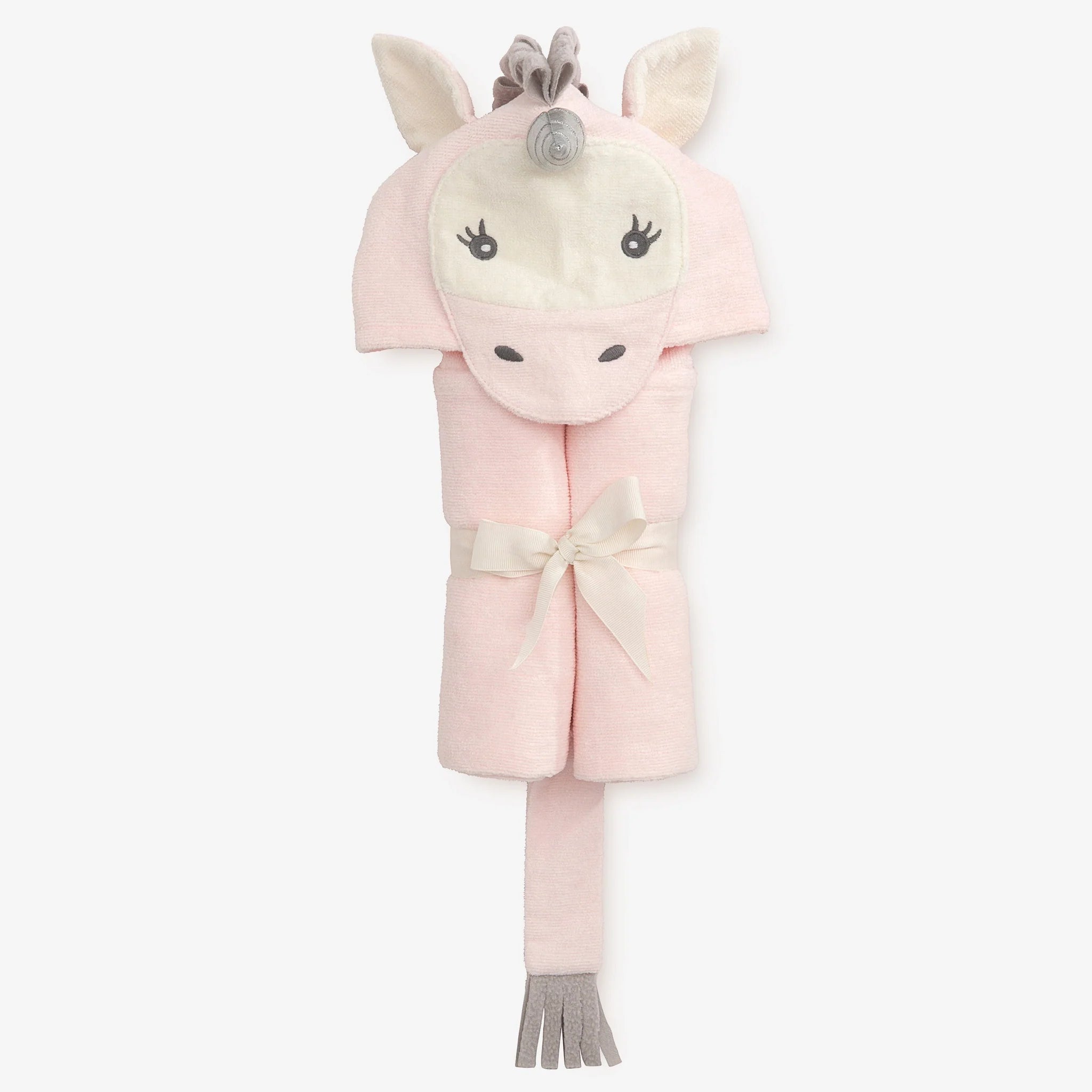 Hooded Bath Wrap - Pink Unicorn