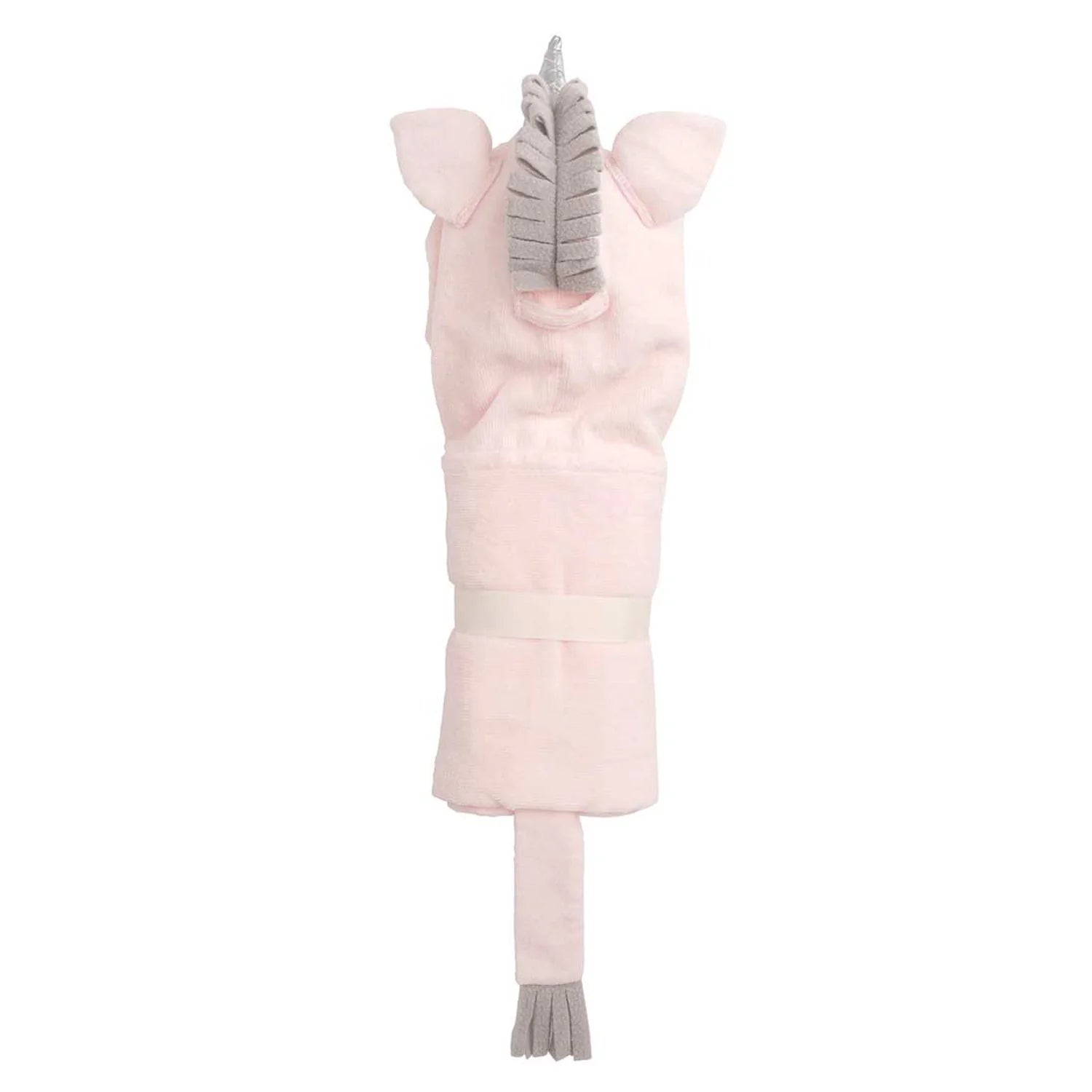 Hooded Bath Wrap - Pink Unicorn