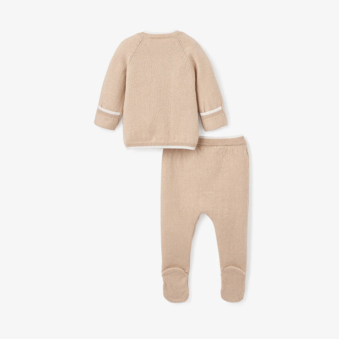 Cashmere Baby Layette Set - Camel