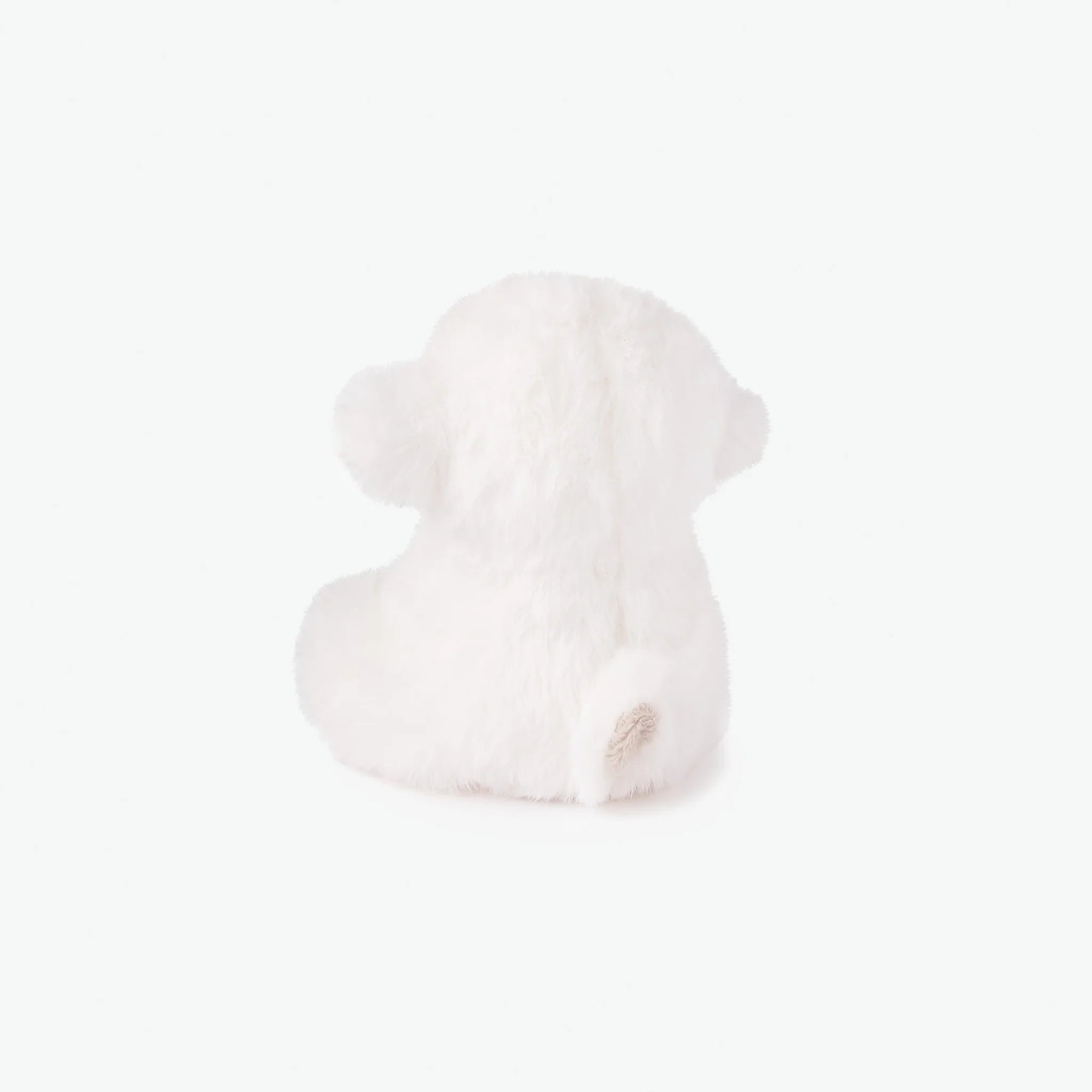Plush Wooden Ring Rattle - Lamb