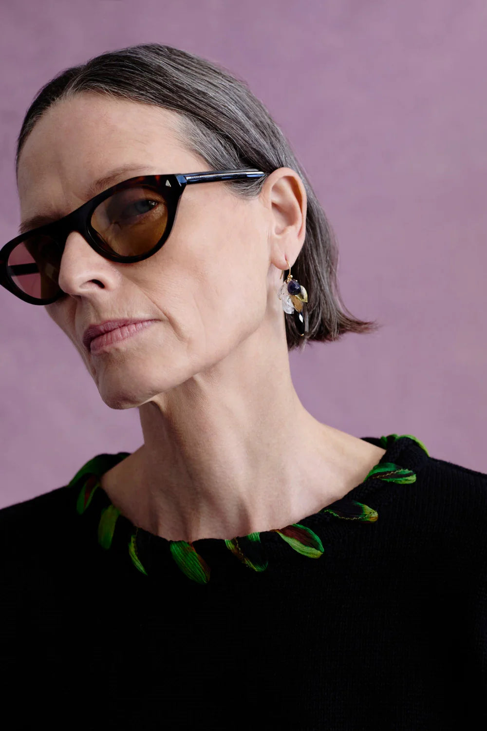 Trove Earring - Black Multi