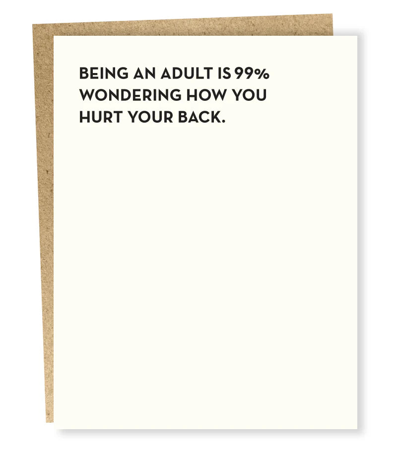 Adult Card