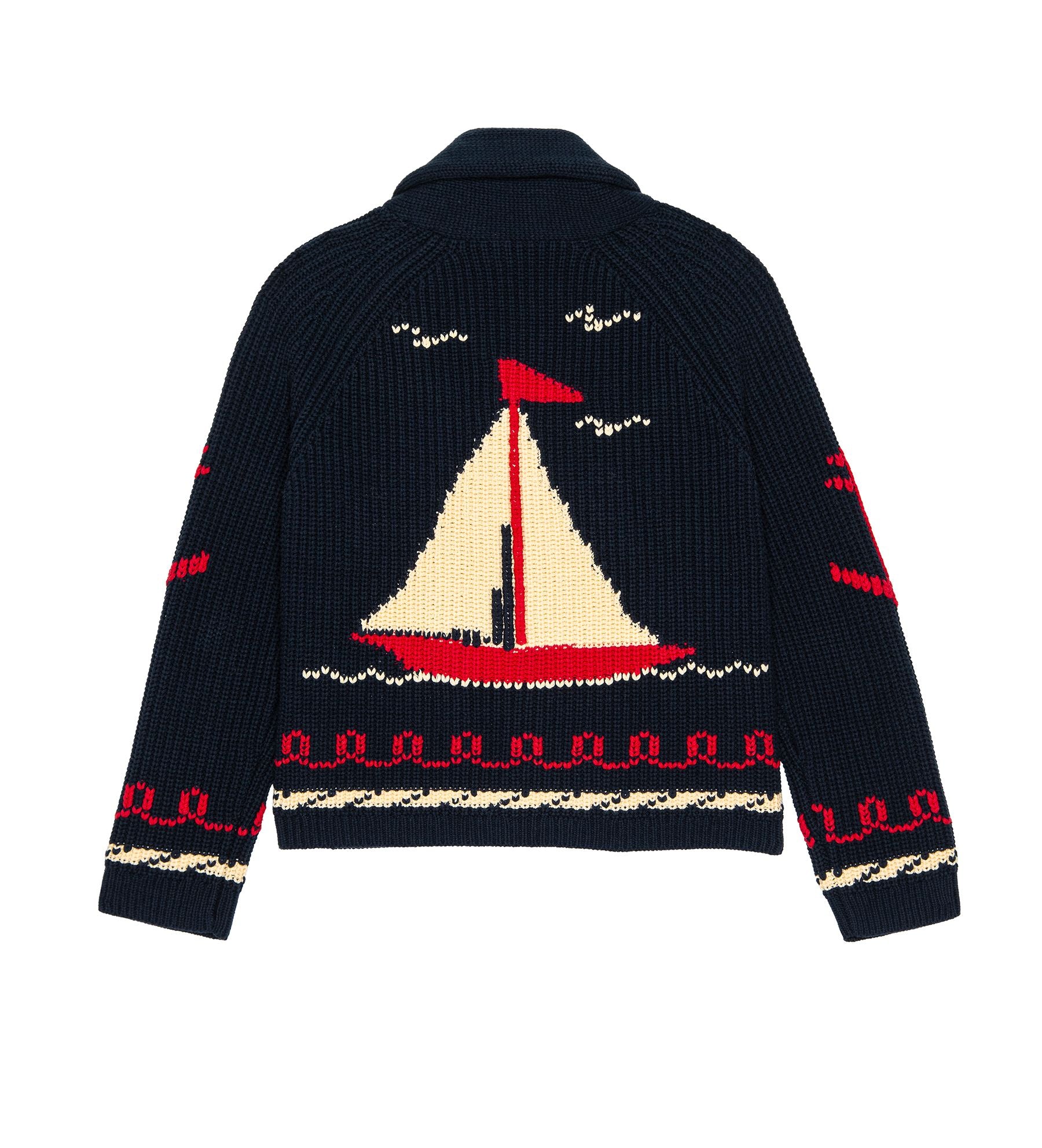 THE SAILBOAT LODGE CARDIGAN