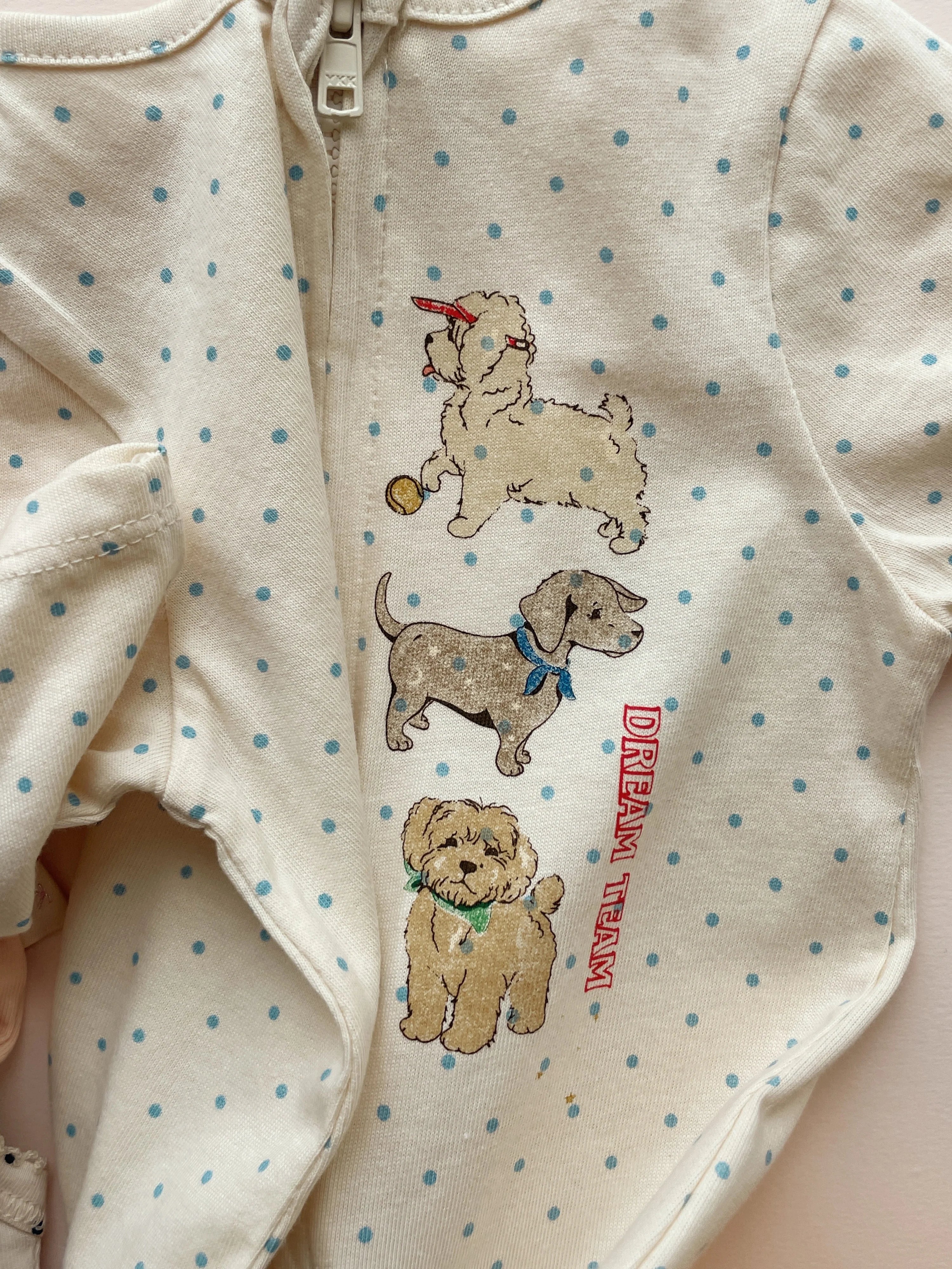 Gio Zip Onesie - Dream Team