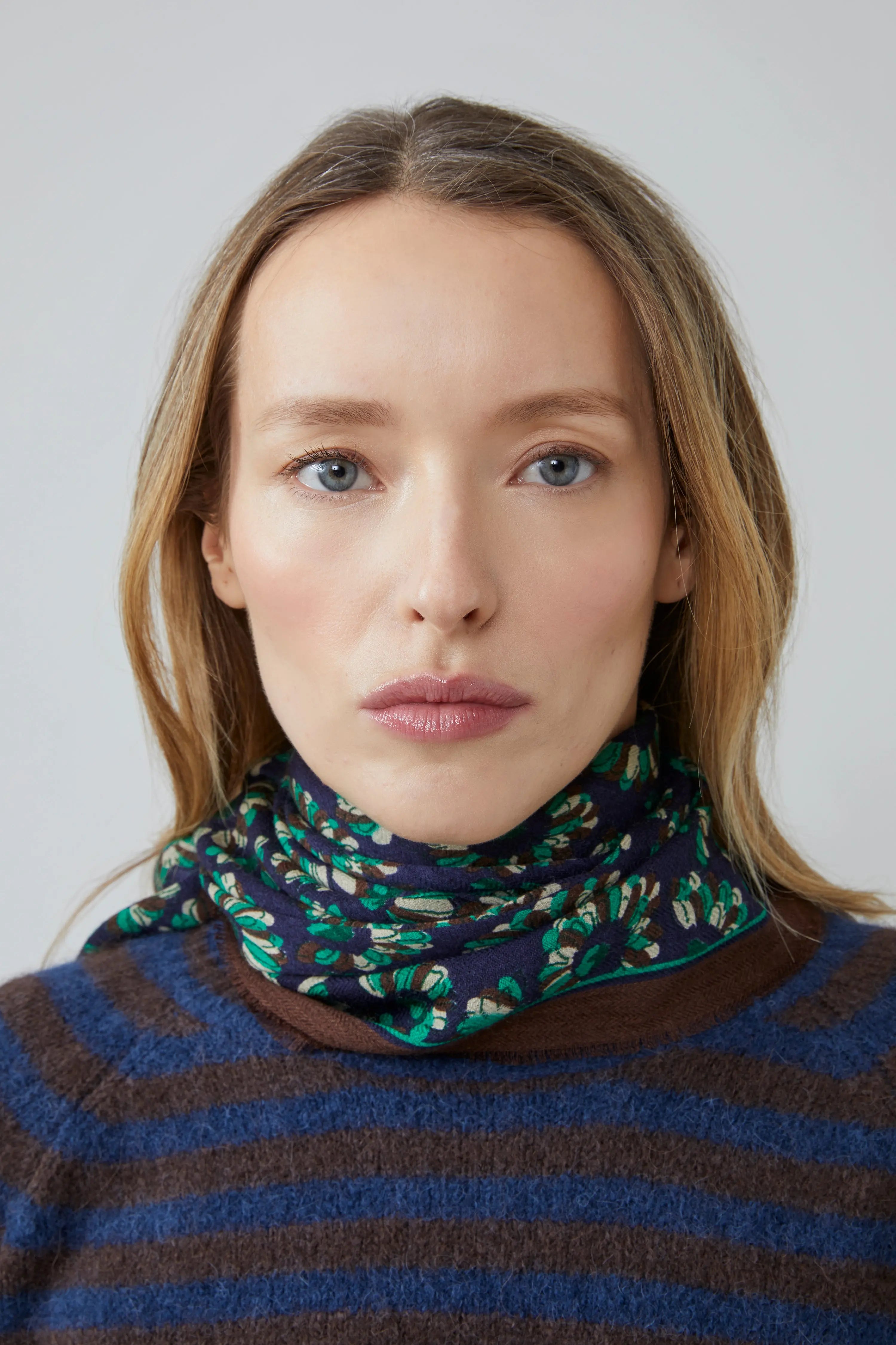 Croydon Scarf N°794 - Oxford Green