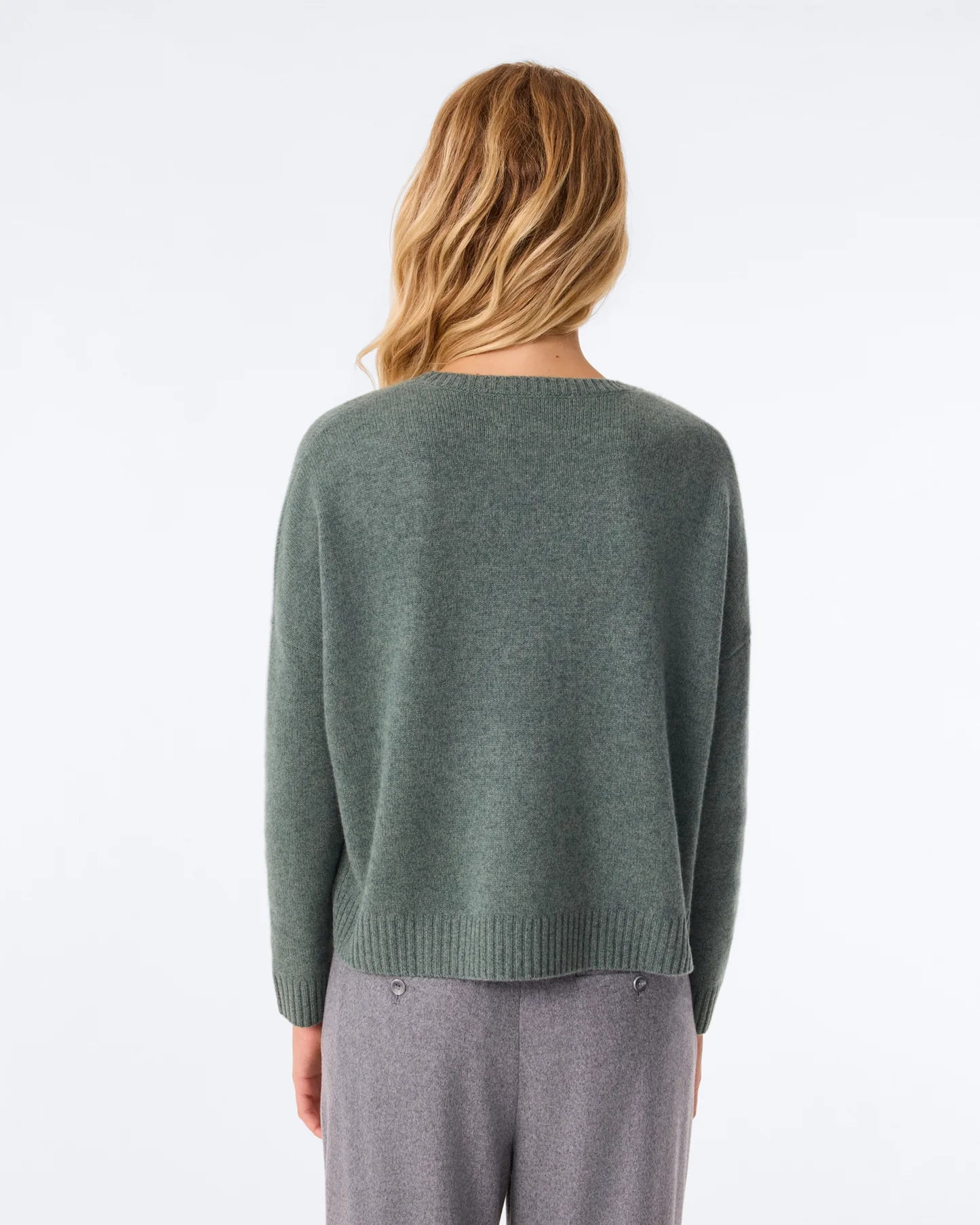 Amelie Symbol Sweater - Wakame Green
