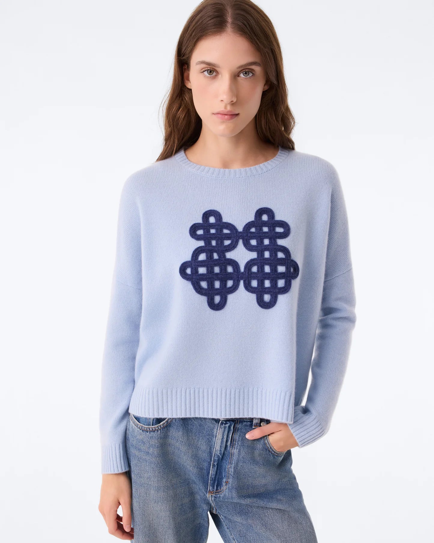 Amelie Symbol Sweater - Celestial