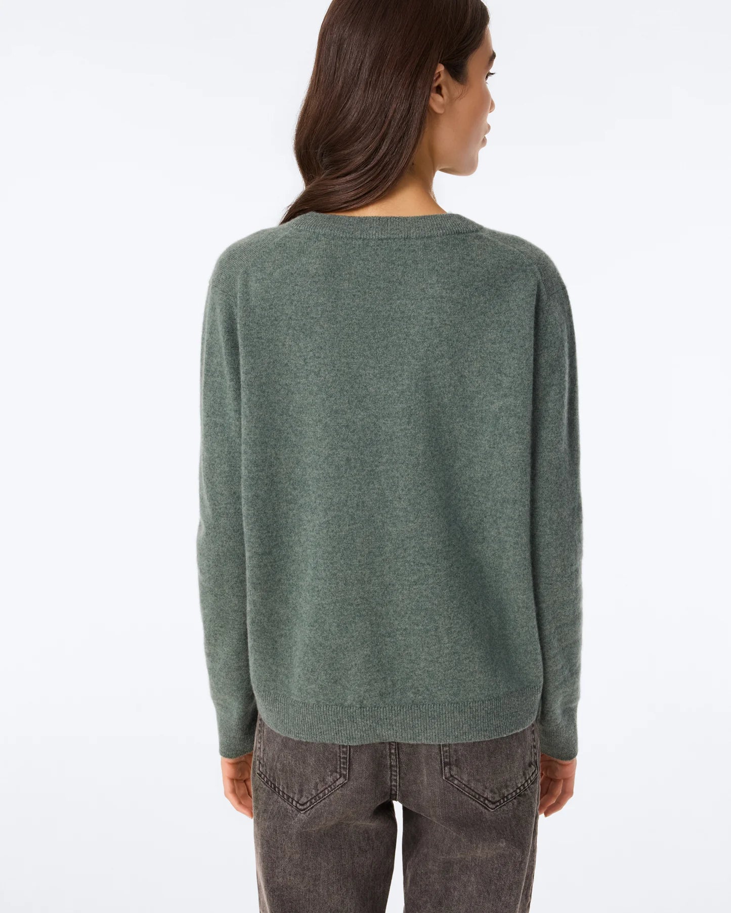 Lita Sweater - Green Wakame