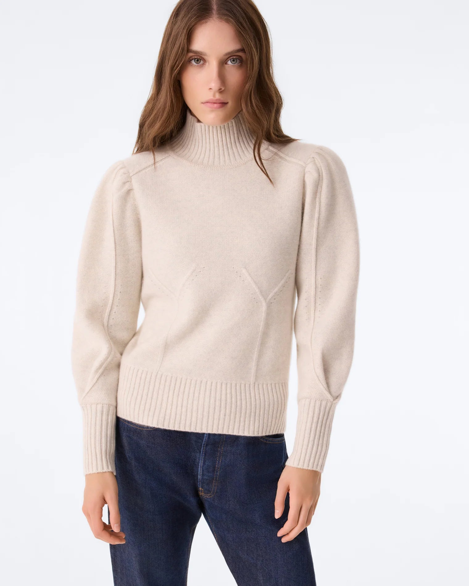 Lio Sweater - Heathered Ivory