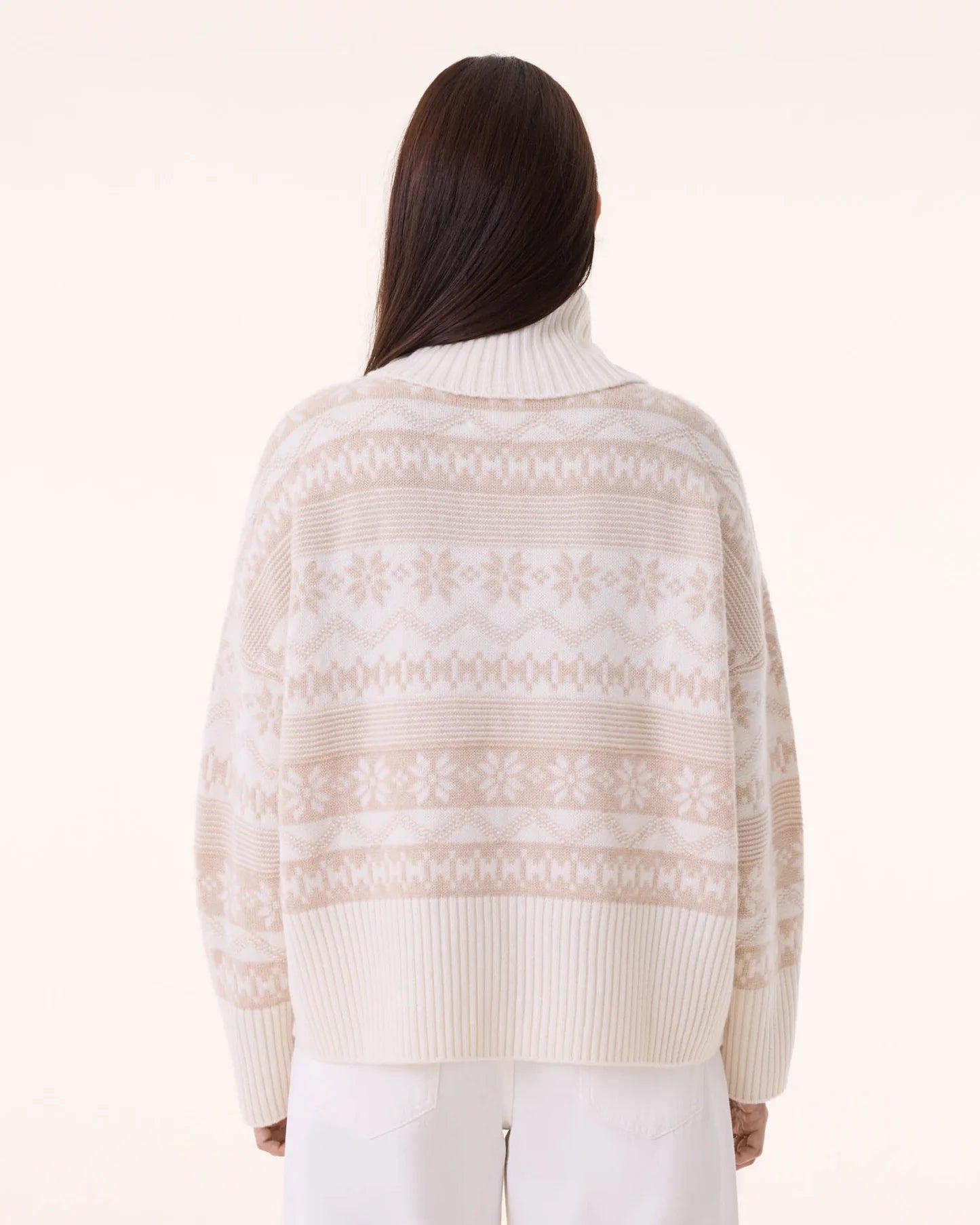 Loulou Flake Sweater - Organic Beige