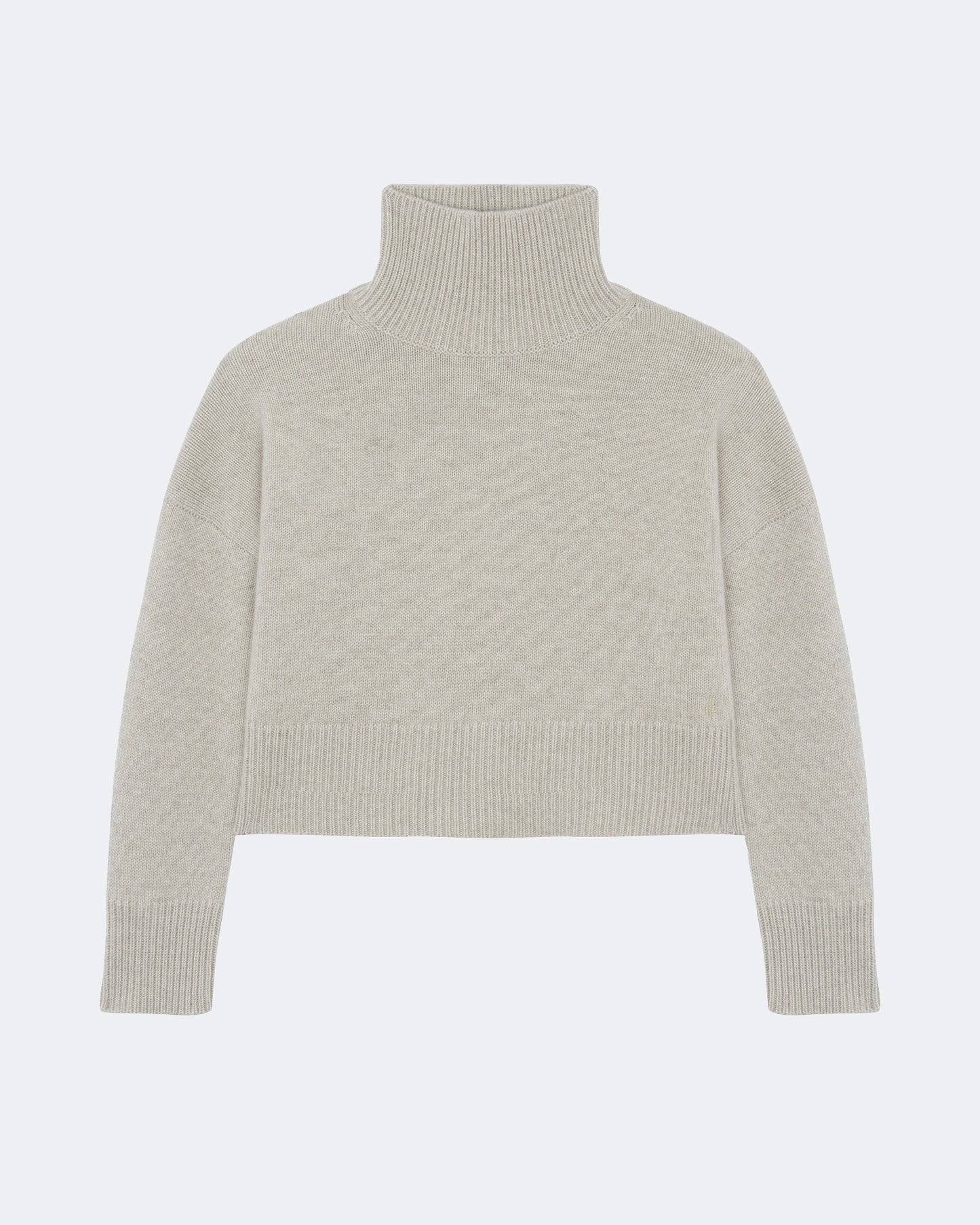 Ulla Crop Sweater - Oat White