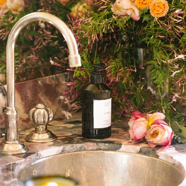 Glass Hand Soap - Jasmine Damask Rose