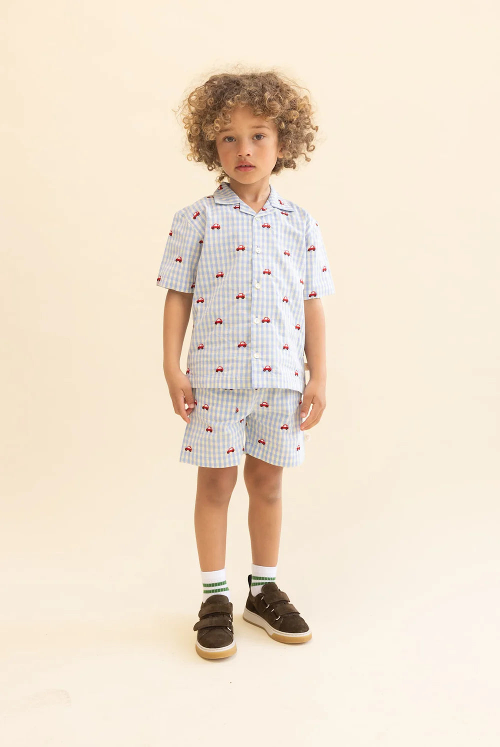Albert Shirt - Blue Gingham