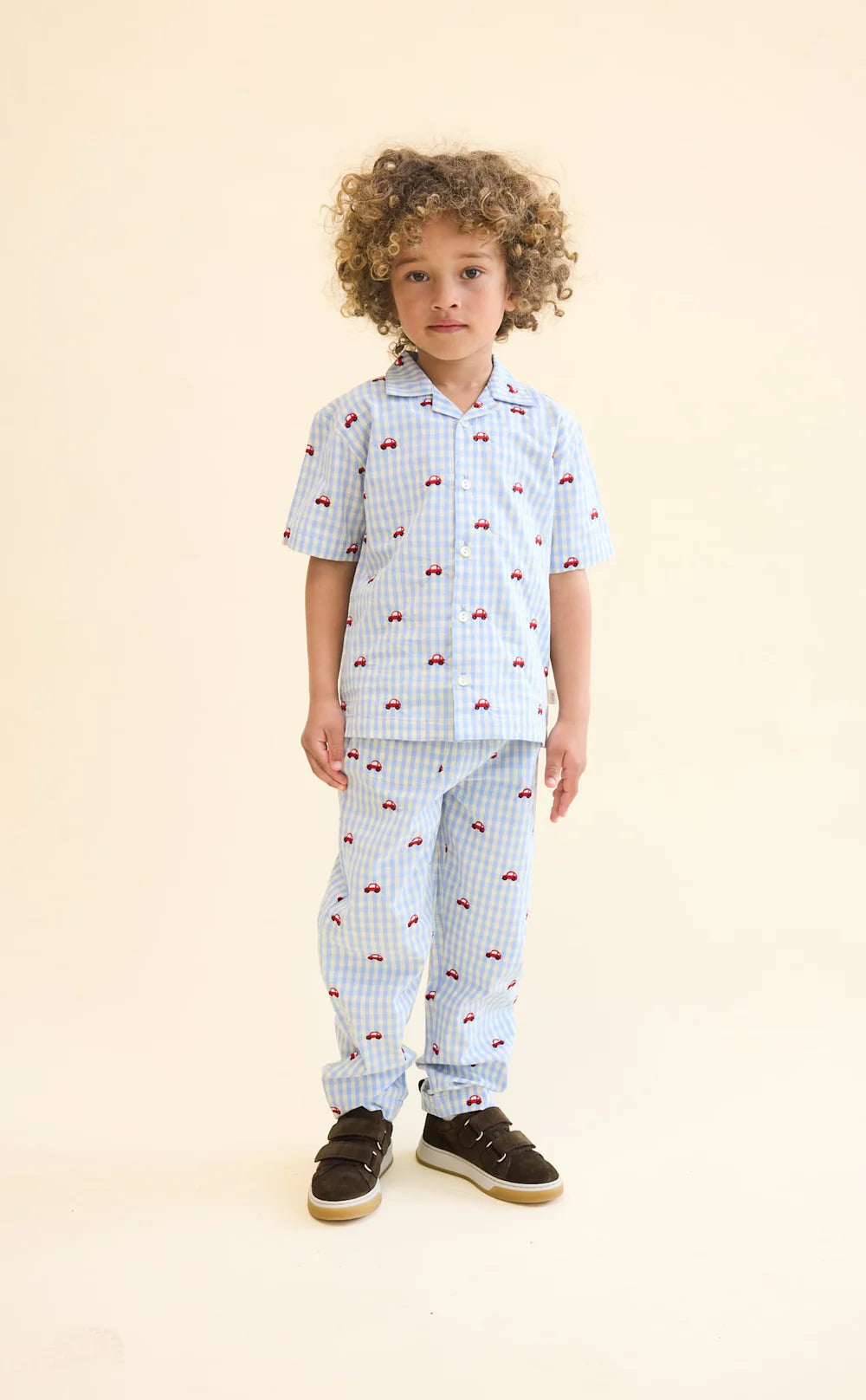Albert Shirt - Blue Gingham