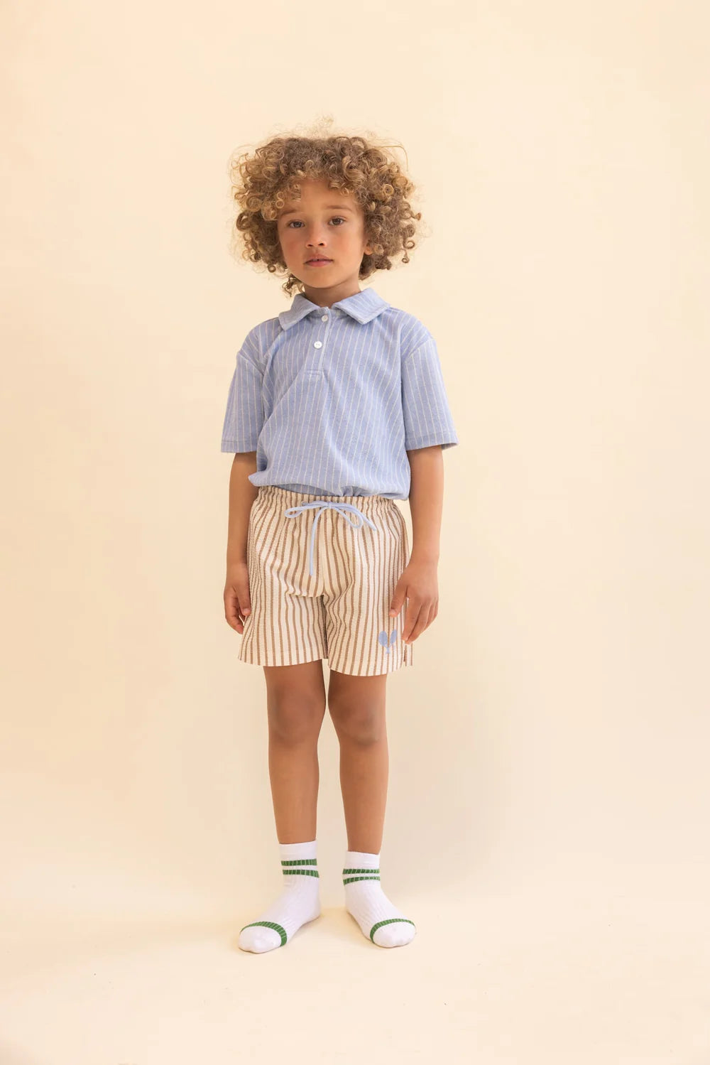 Nohr Shirt - Bright Blue Stripe