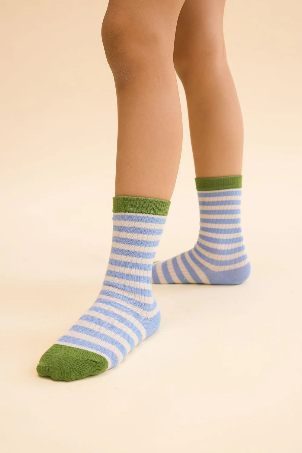 Vilda Socks - Blue Stripe Mix 2 pack